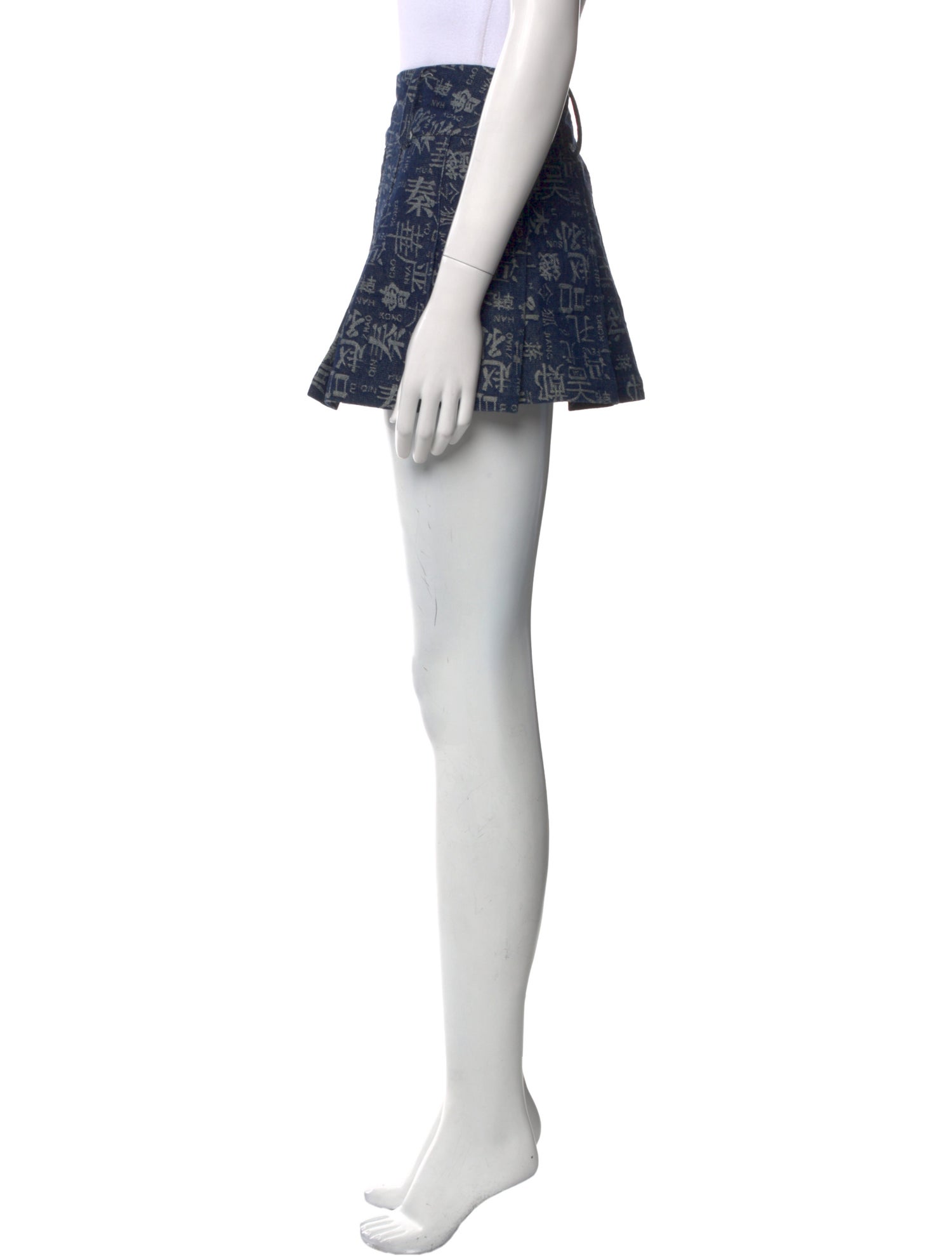 Kim Shui Printed Mini Skirt