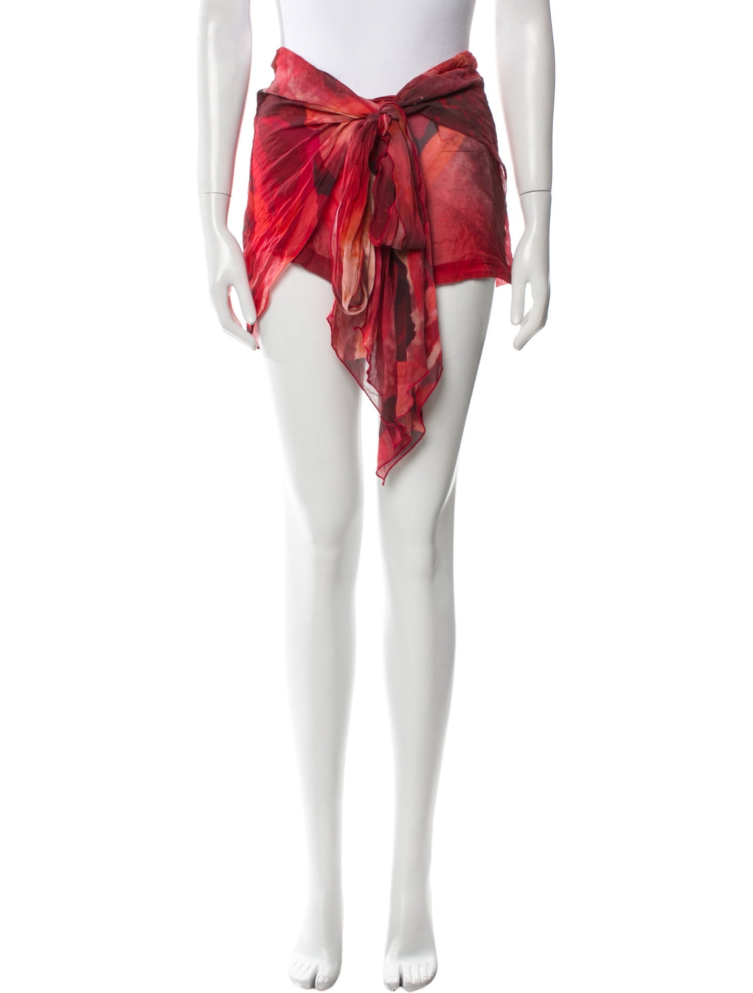 Kim Shui Printed Mini Shorts