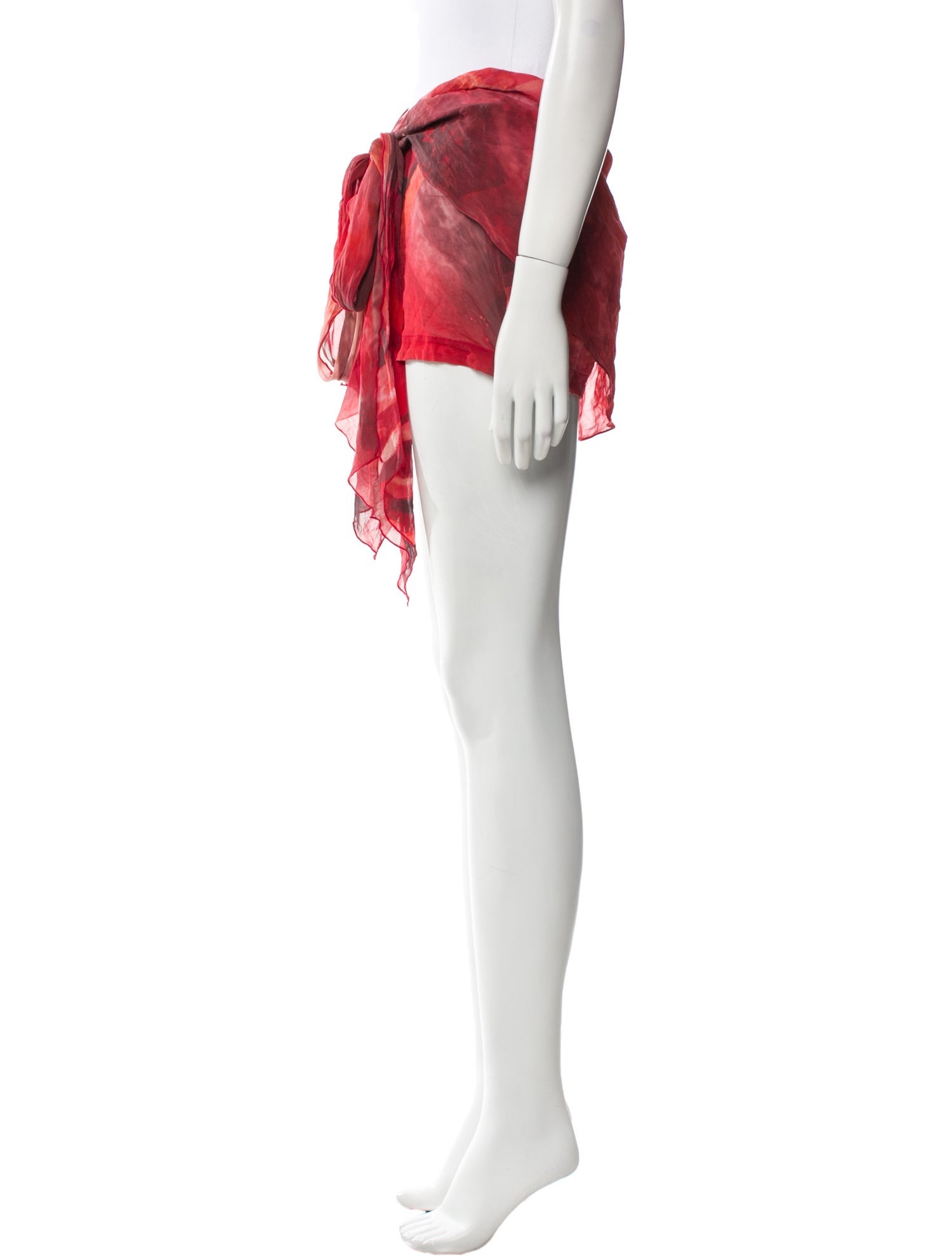 Kim Shui Printed Mini Shorts