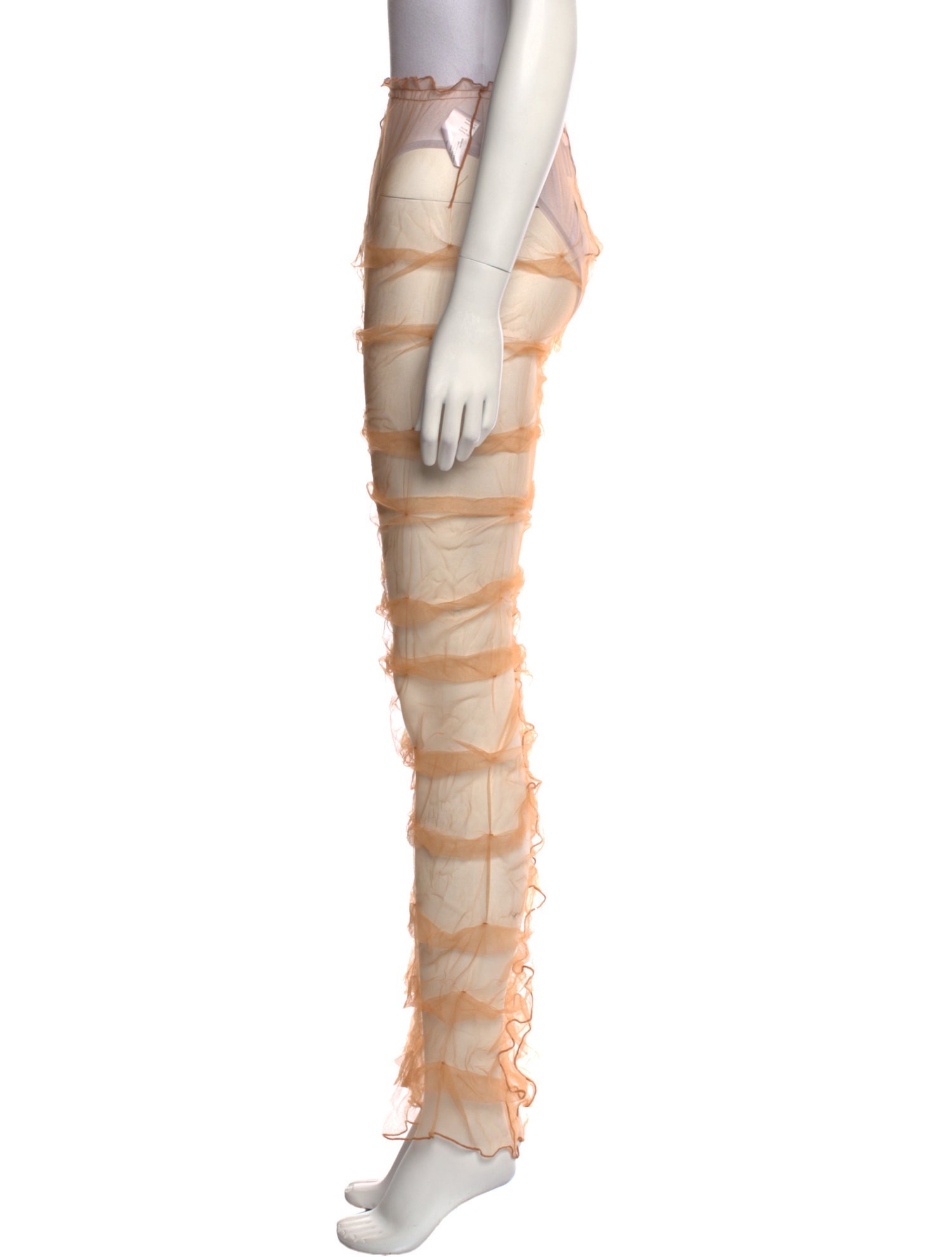 Kim Shui Lace Pattern Straight Leg Pants w/ Tags