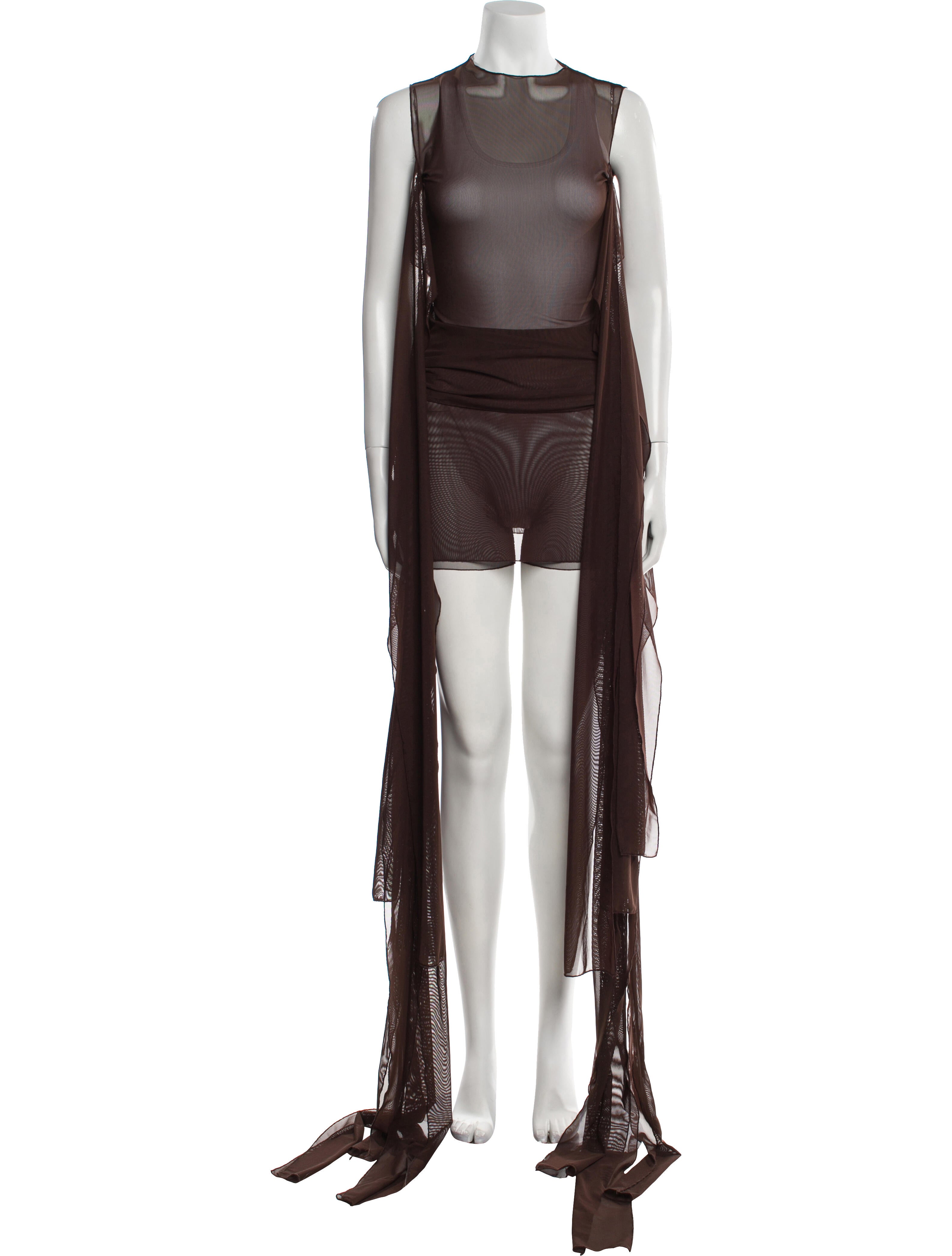 Kim Shui Mesh Accents Skirt Set w/ Tags