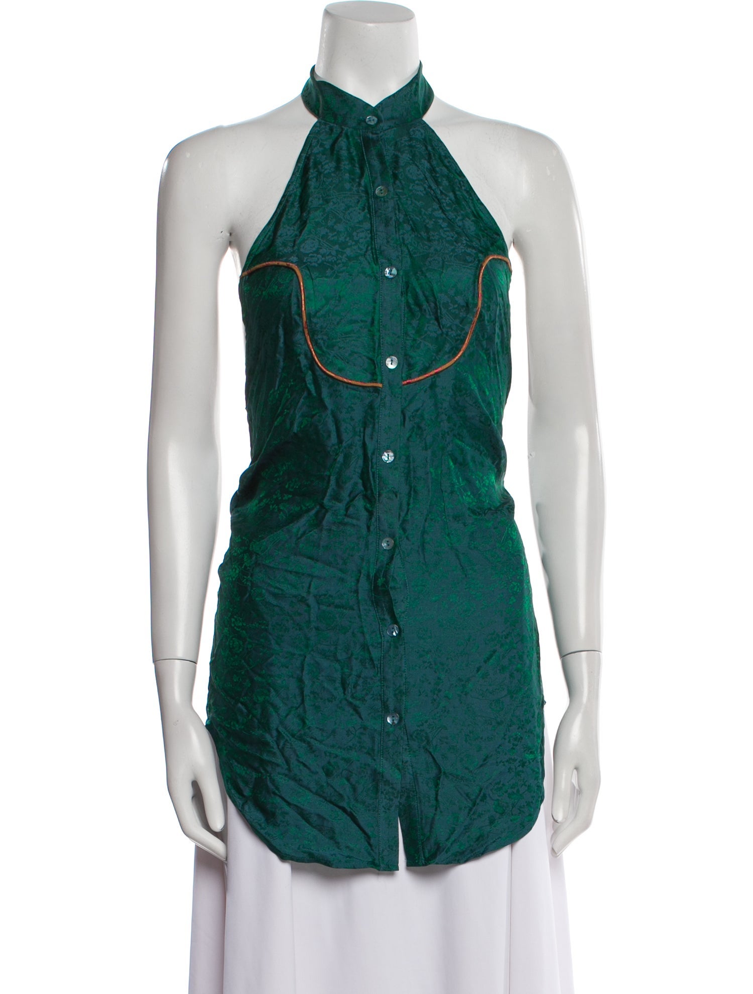 Kim Shui Silk Halterneck Tunic