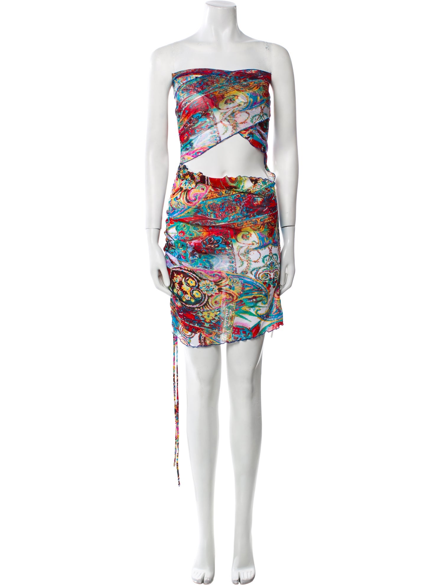 Kim Shui Printed Knee-Length Dress