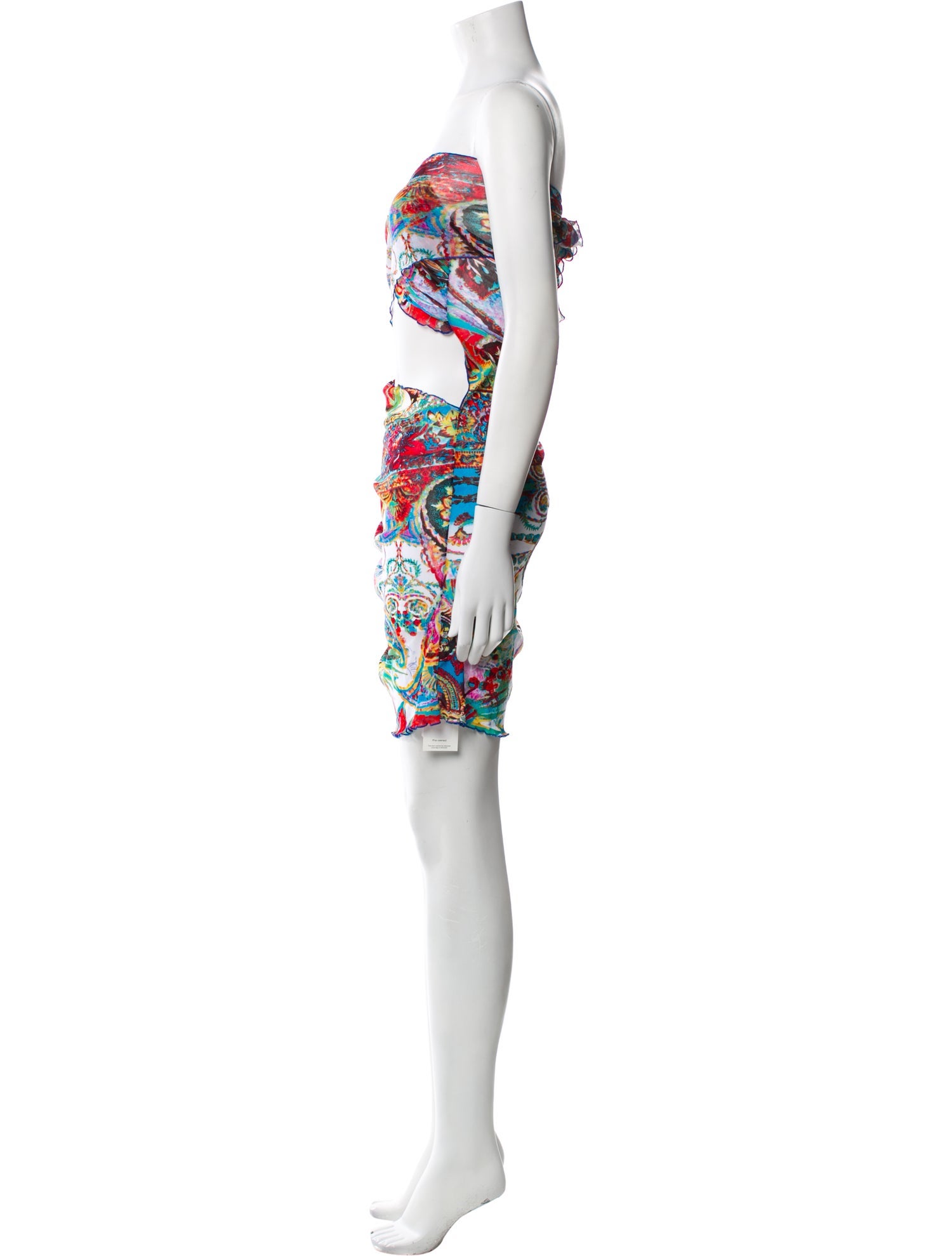Kim Shui Printed Knee-Length Dress