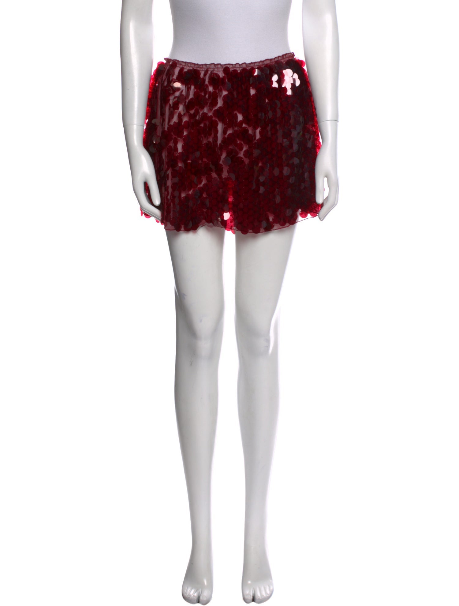 Kim Shui Sequin Embellishments Mini Skirt