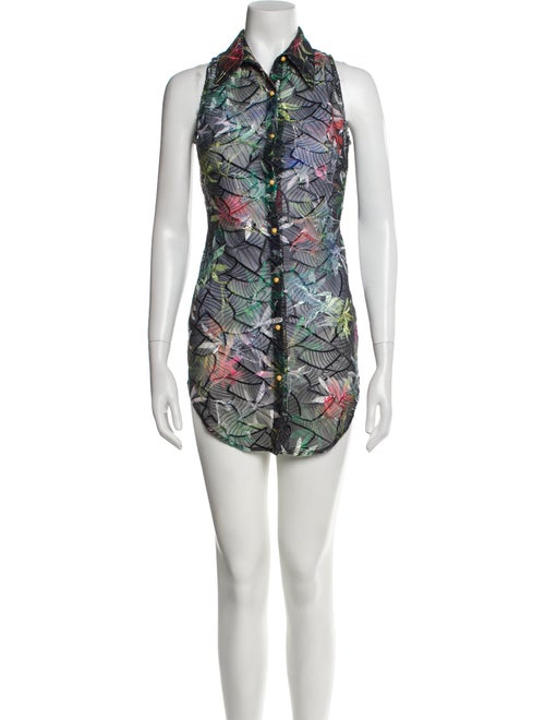 Kim Shui Printed Mini Dress