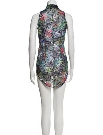 Kim Shui Printed Mini Dress