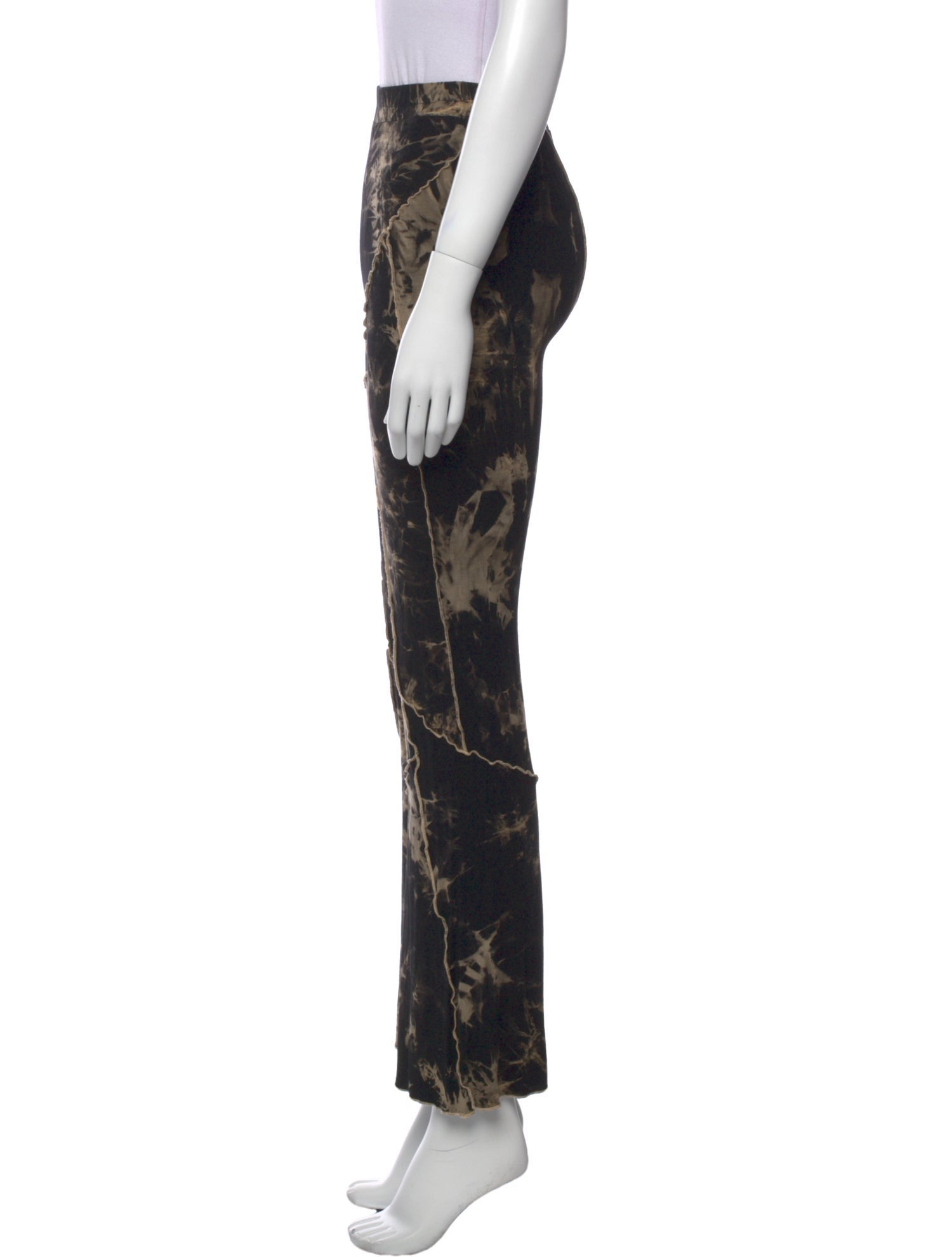 Kim Shui Tie-Dye Print Straight Leg Pants