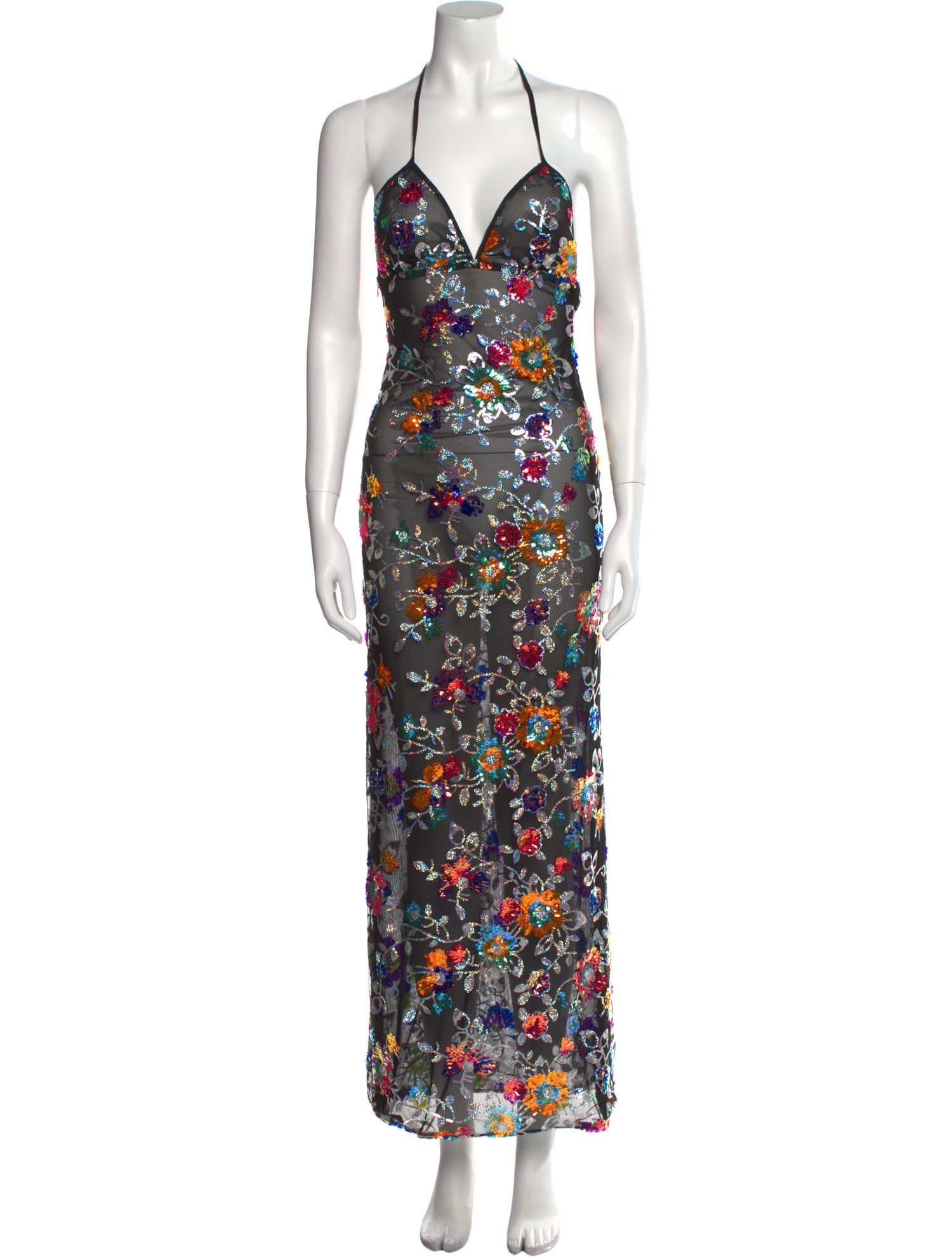 Kim Shui Floral Print Long Dress w/ Tags