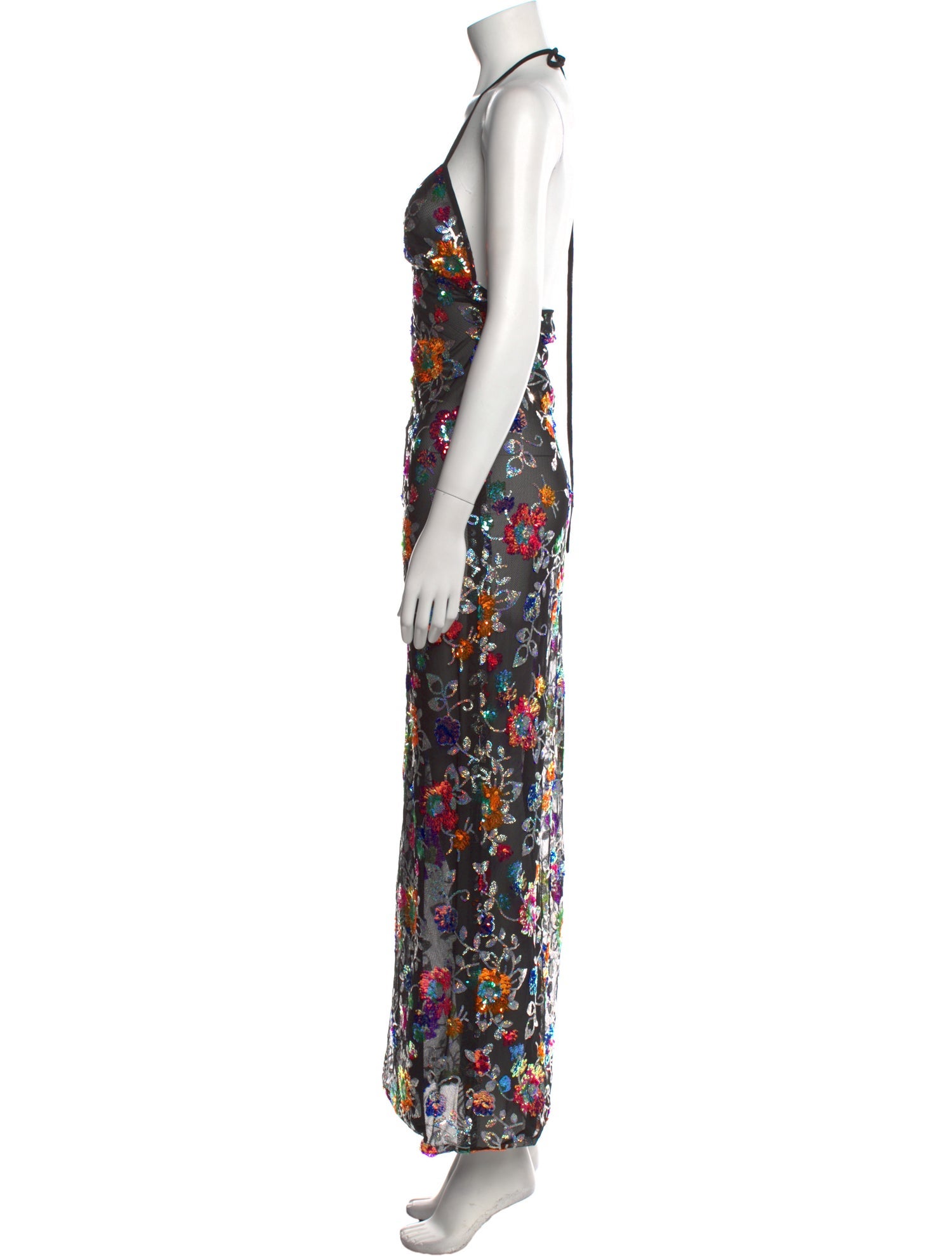 Kim Shui Floral Print Long Dress w/ Tags