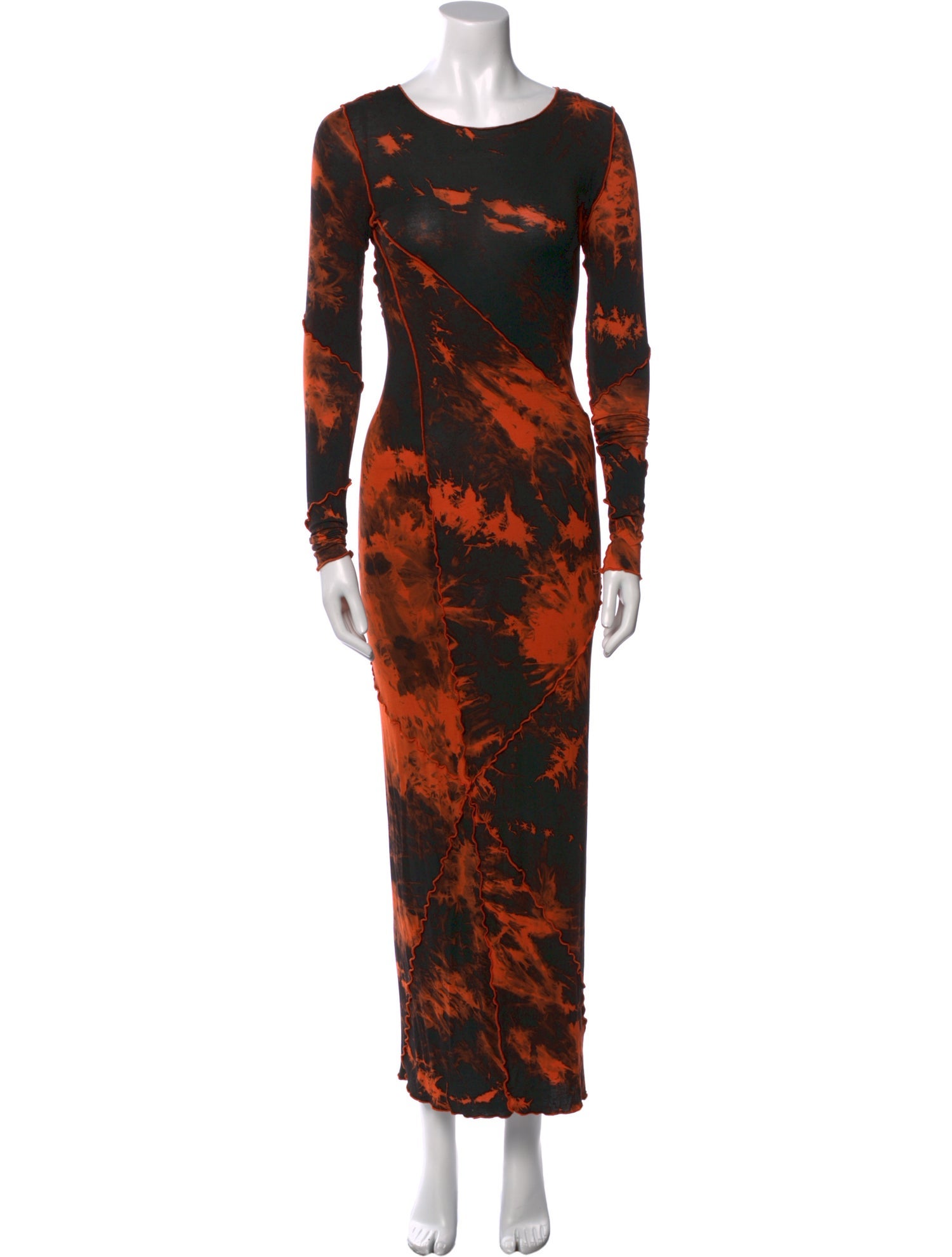 Kim Shui Printed Knee-Length Dress