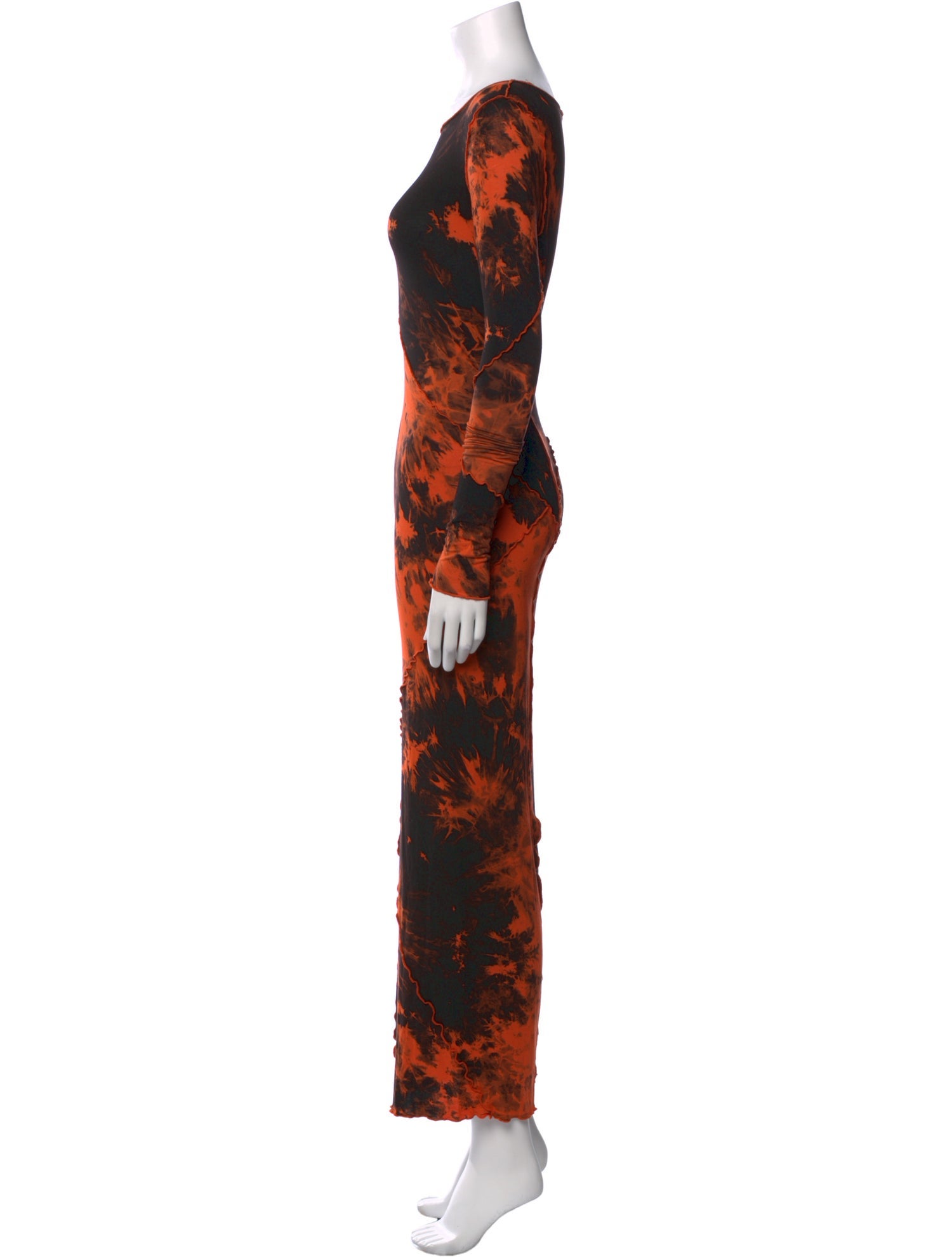 Kim Shui Printed Knee-Length Dress