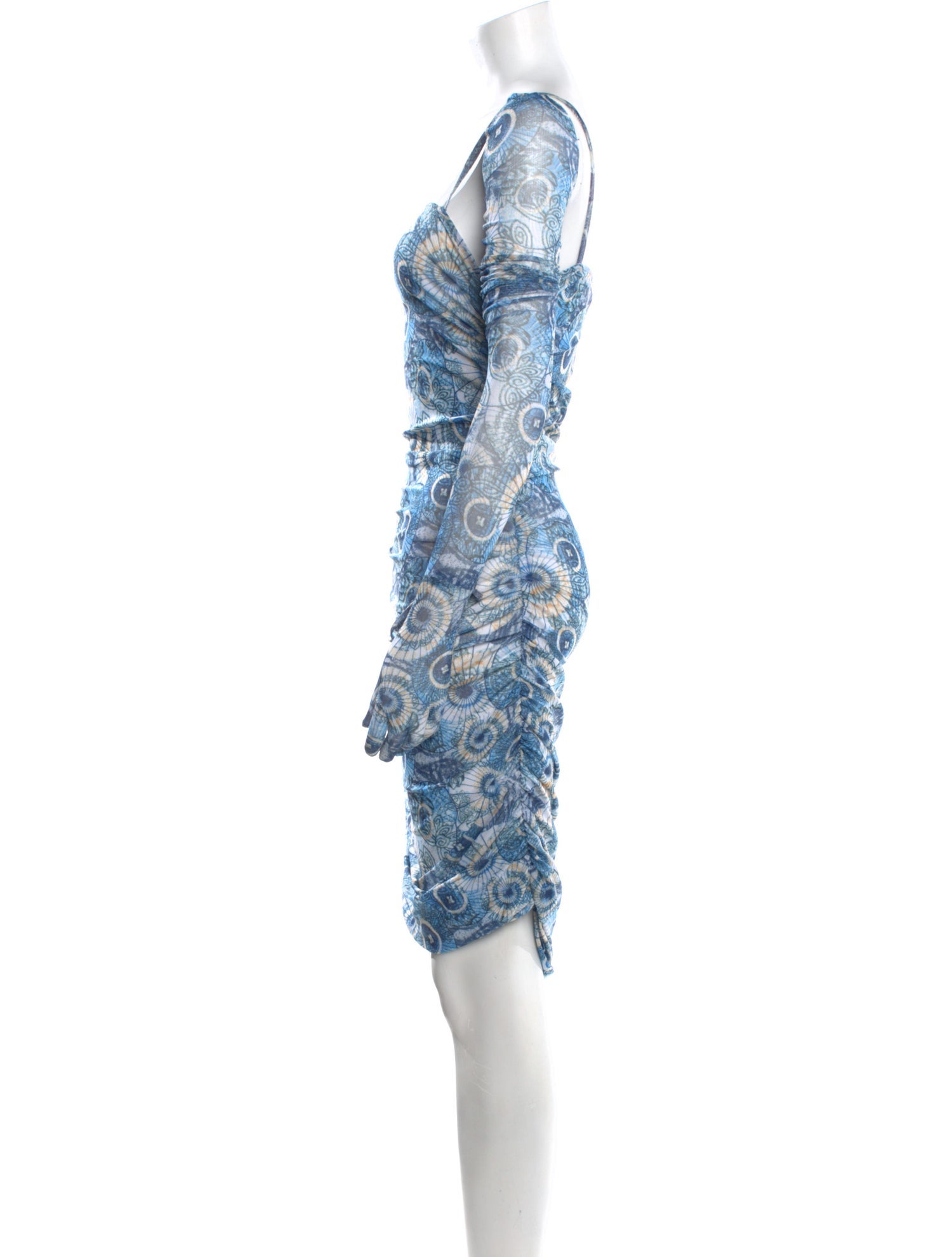 Kim Shui Paisley Print Knee-Length Dress