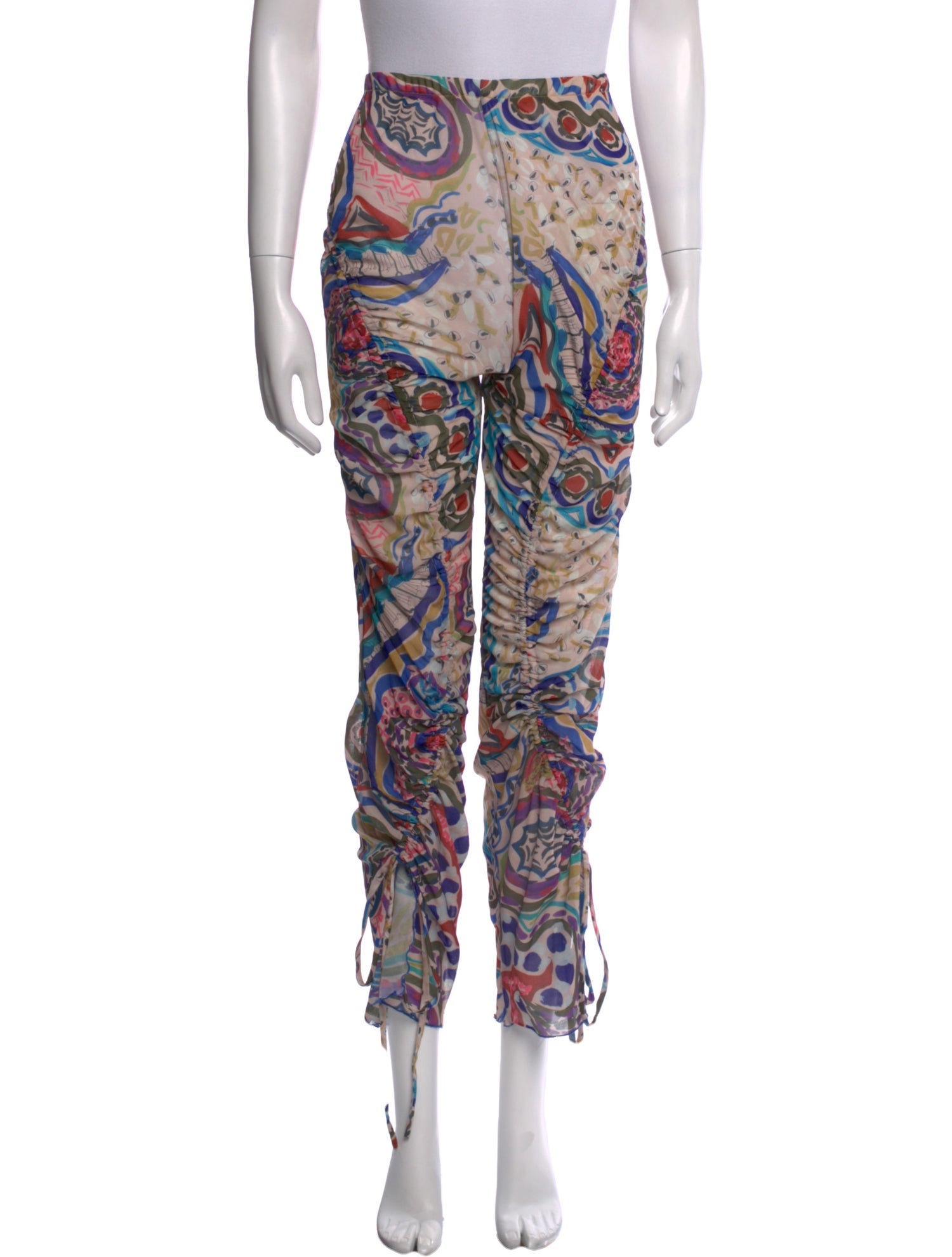 Kim Shui Printed Skinny Leg Pants