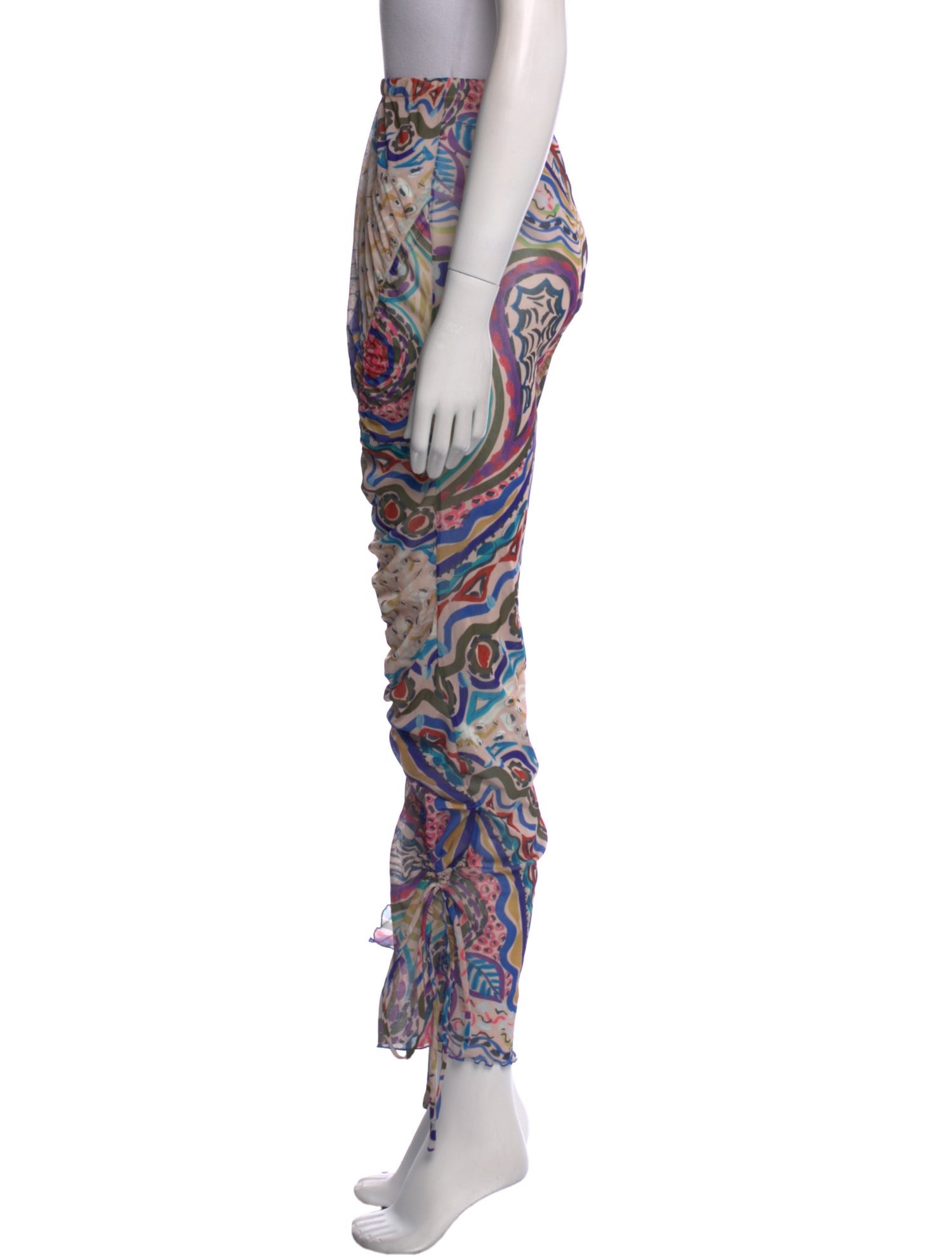 Kim Shui Printed Skinny Leg Pants