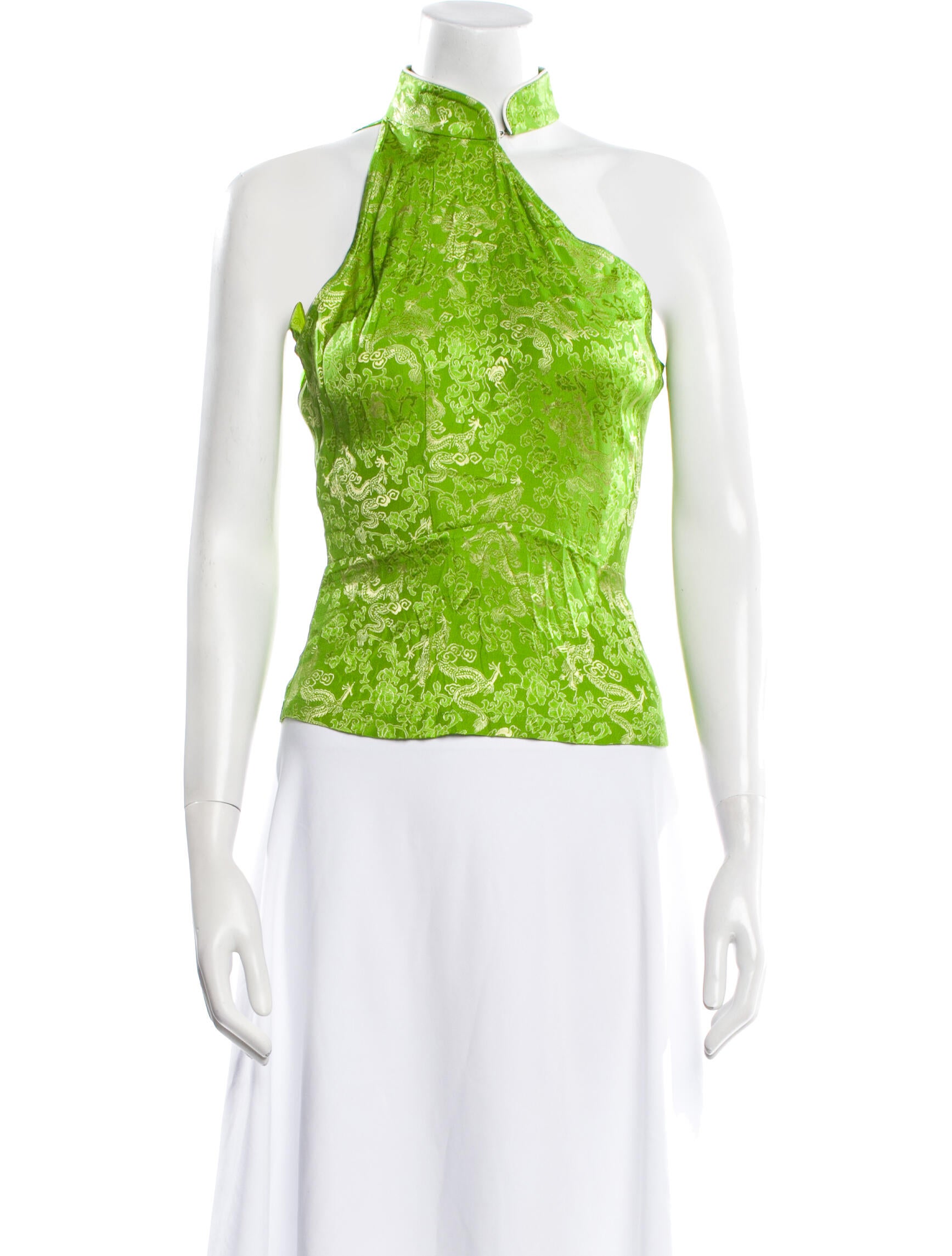 Kim Shui Silk Printed Top