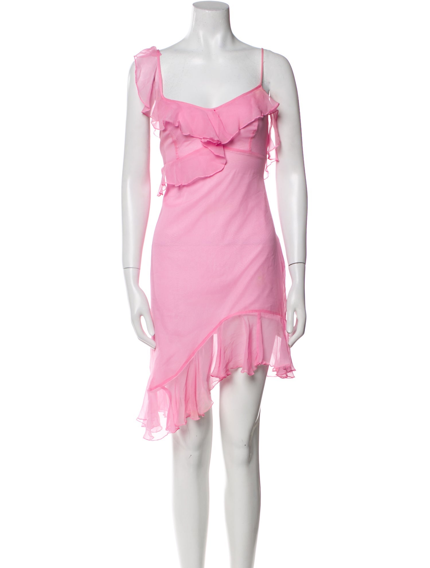 Kim Shui Silk Knee-Length Dress