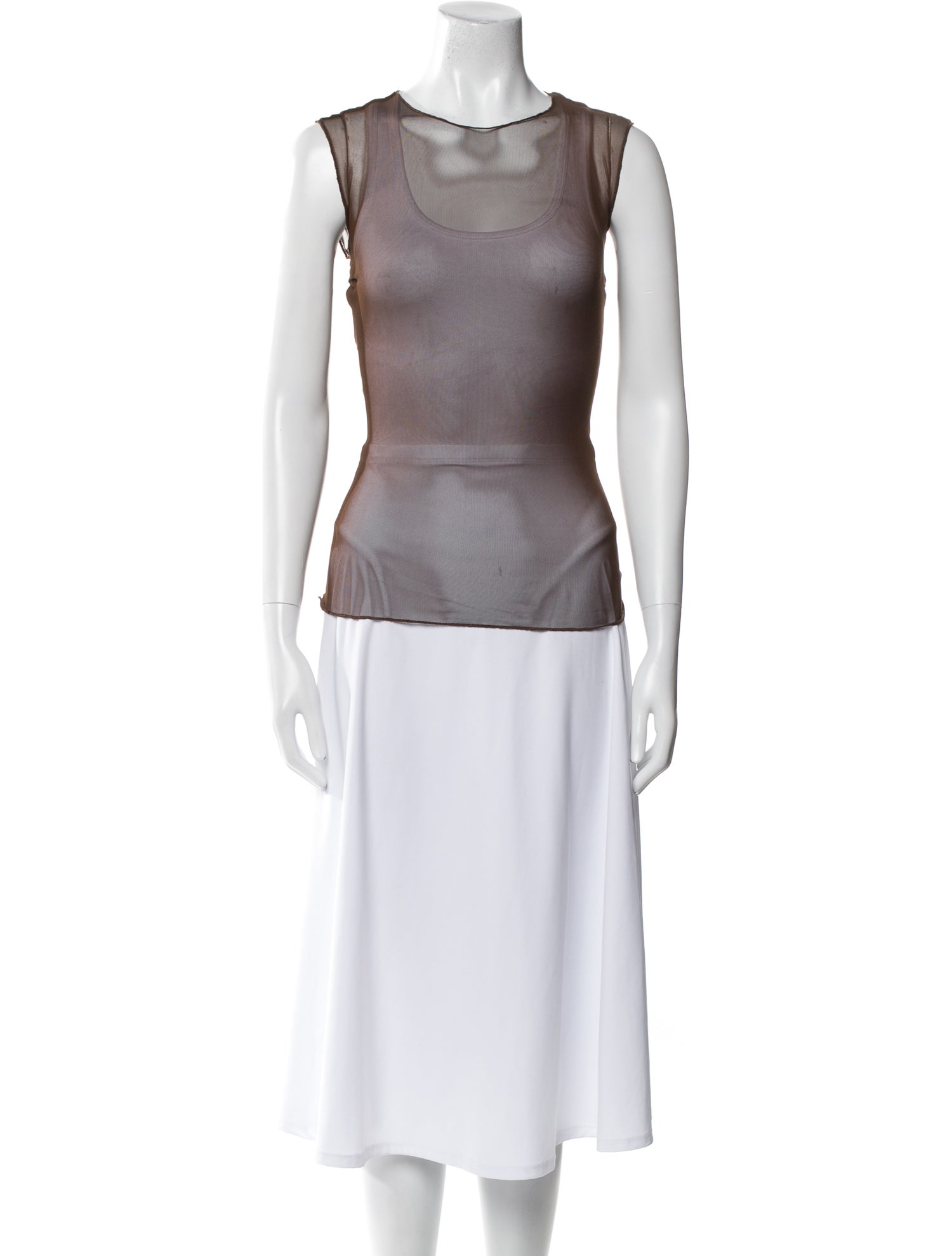 Kim Shui Crew Neck Sleeveless Tunic