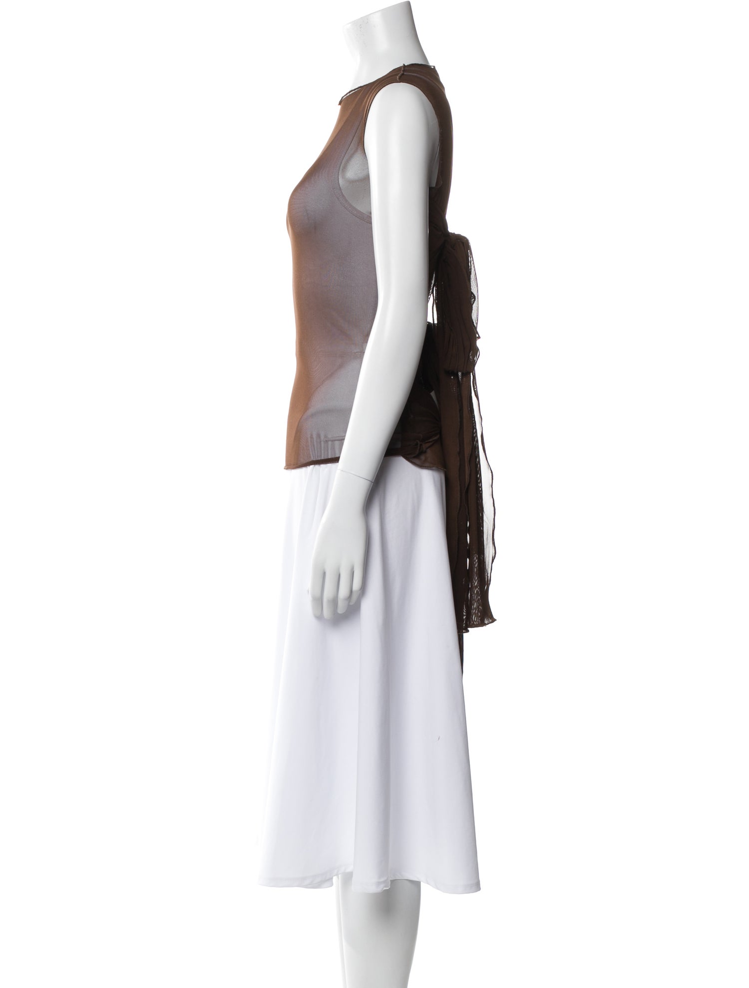 Kim Shui Crew Neck Sleeveless Tunic