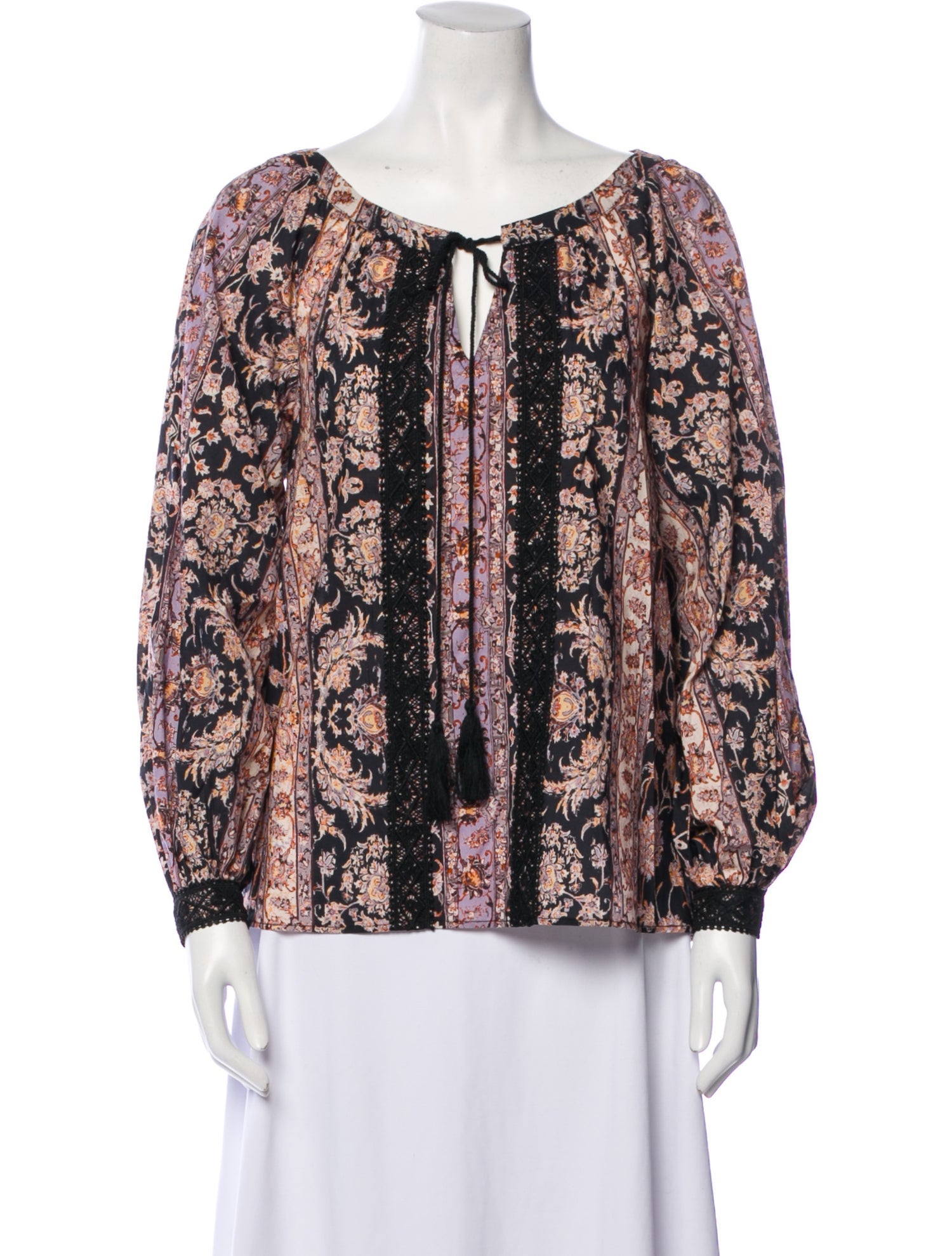 We are Kindred Floral Print Scoop Neck Blouse w/ Tags