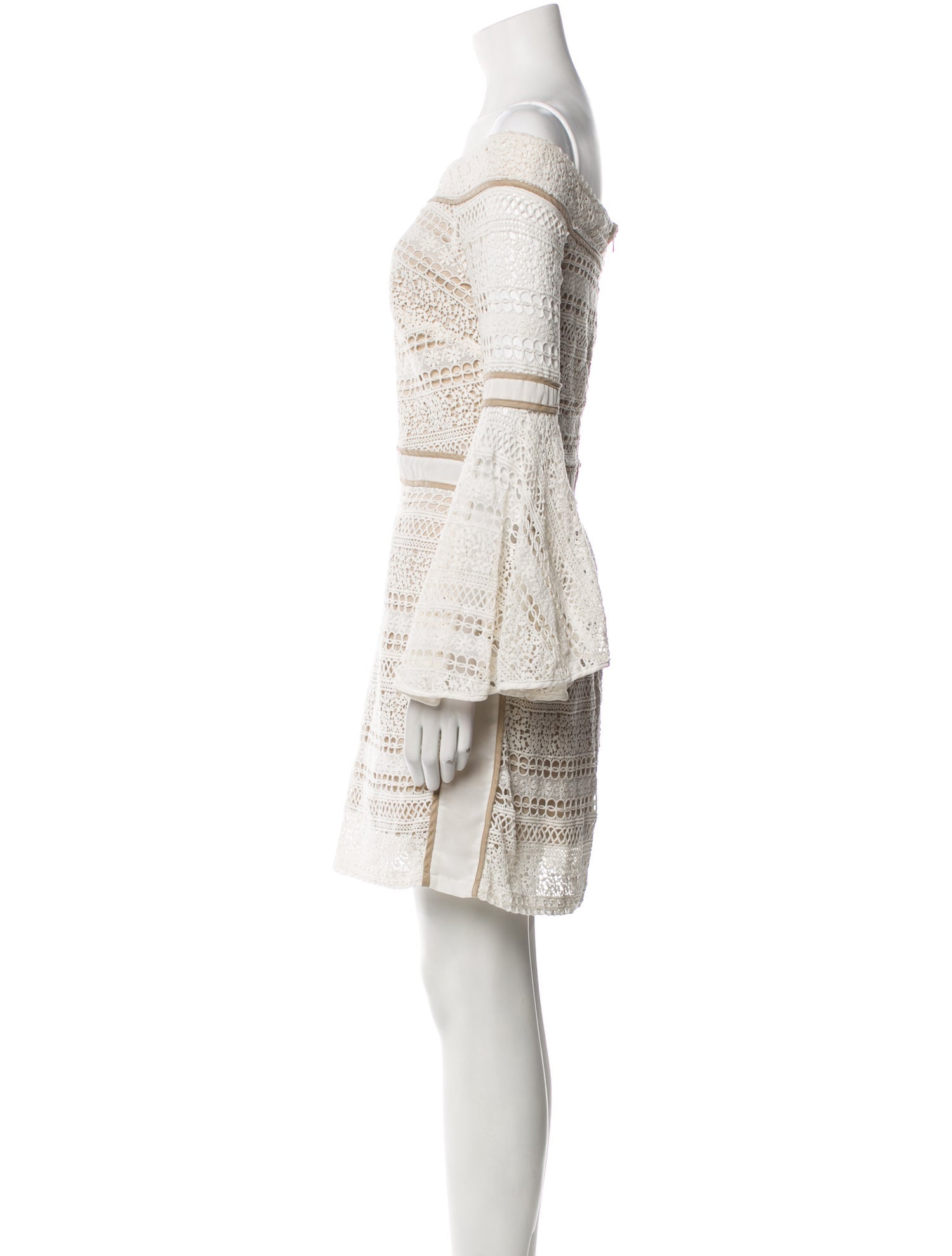 We are Kindred Lace Pattern Mini Dress
