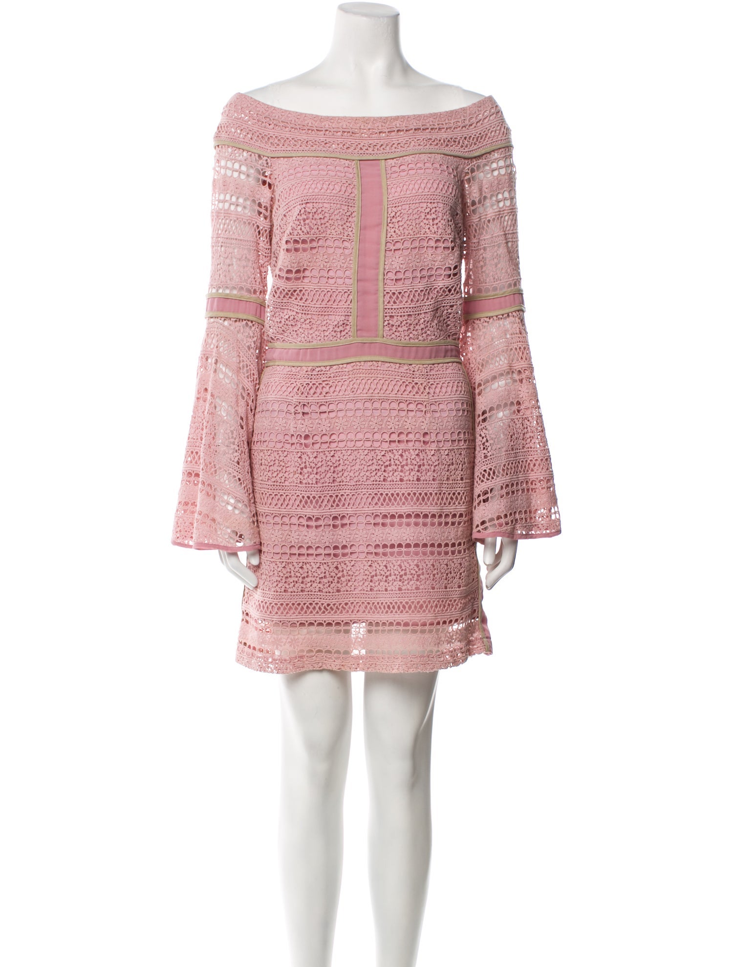 We are Kindred Lace Pattern Mini Dress