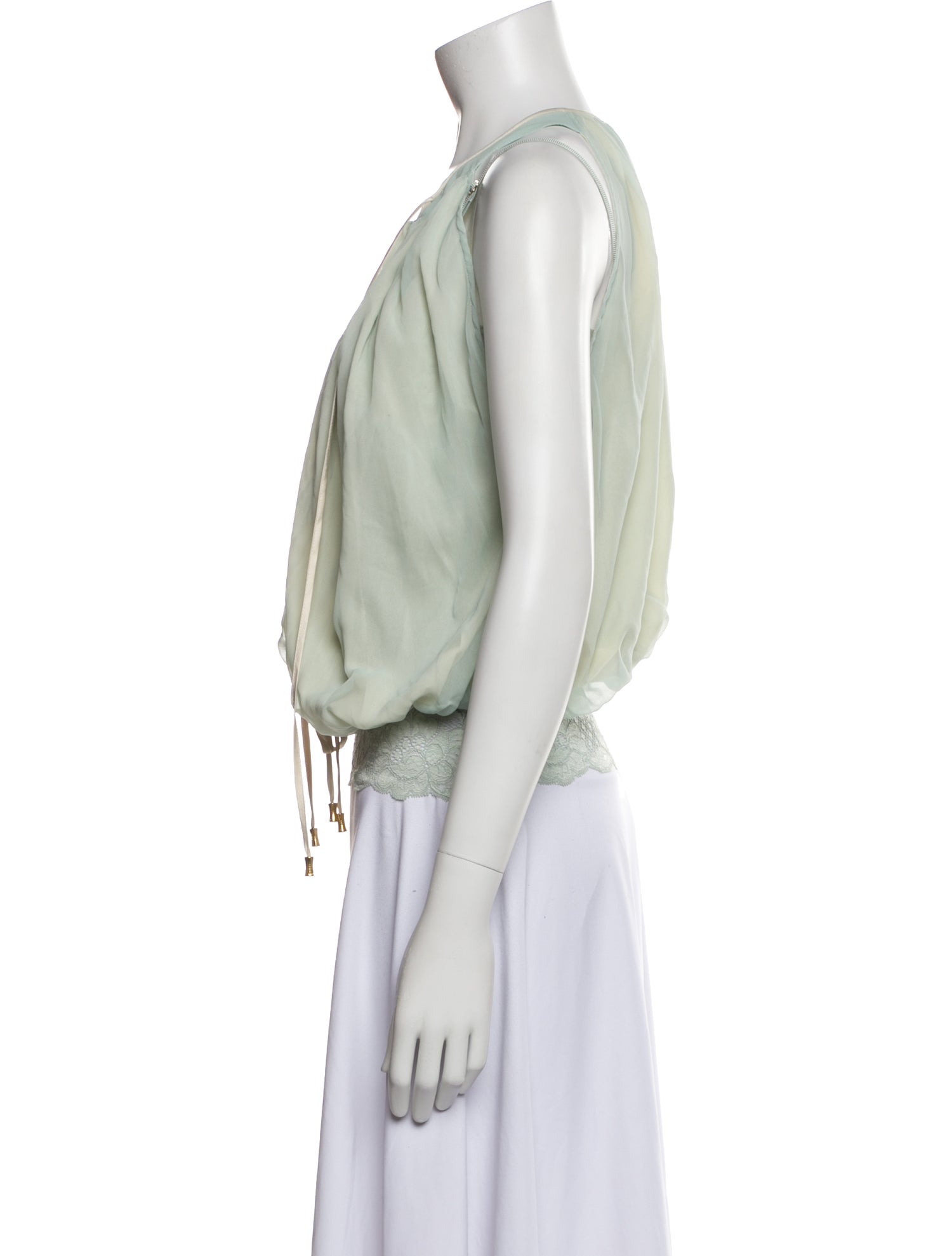 We are Kindred V-Neck Sleeveless Crop Top