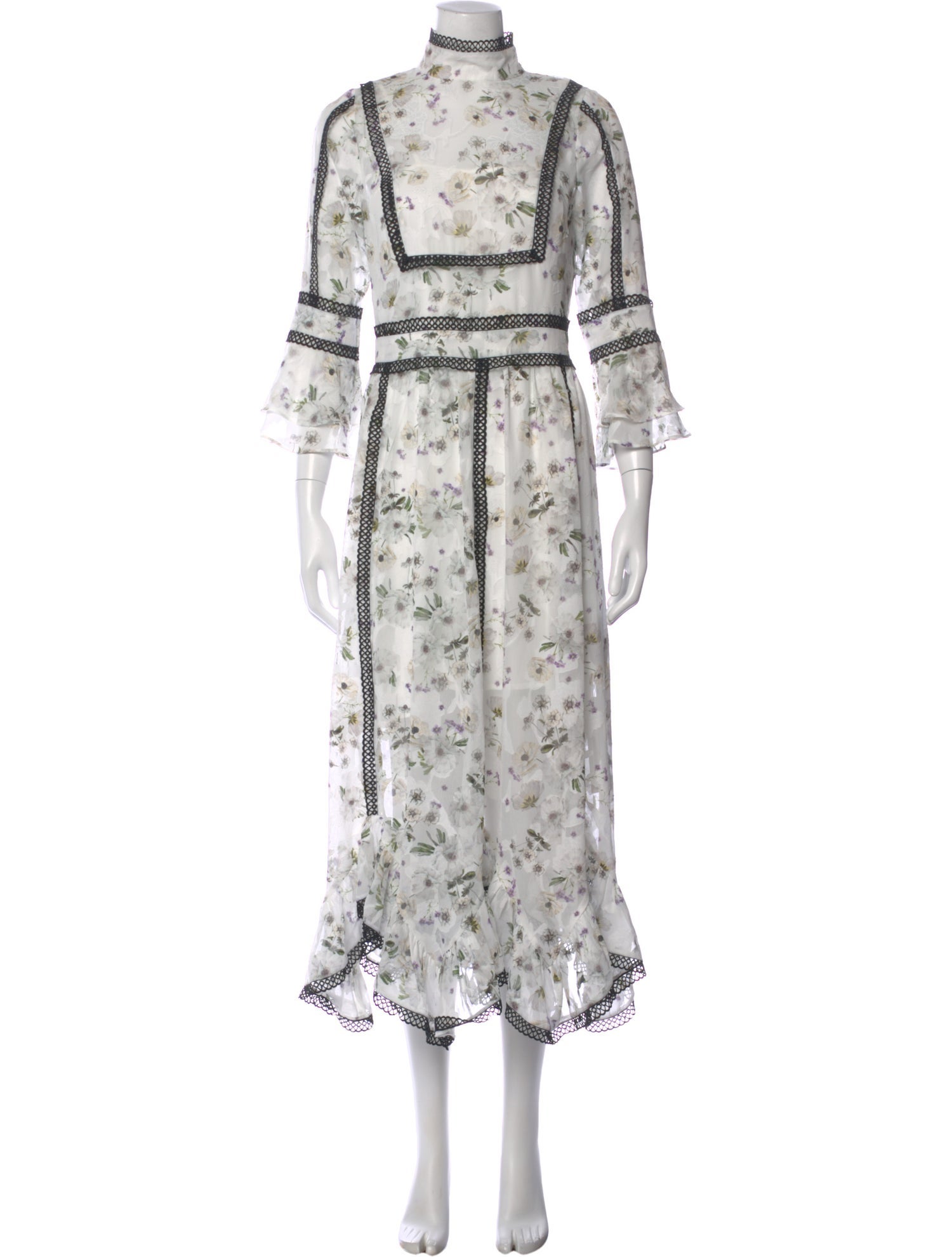We are Kindred Floral Print Midi Length Dress
