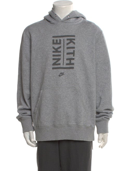 KITH x Nike Logo Graphic Print Hoodie