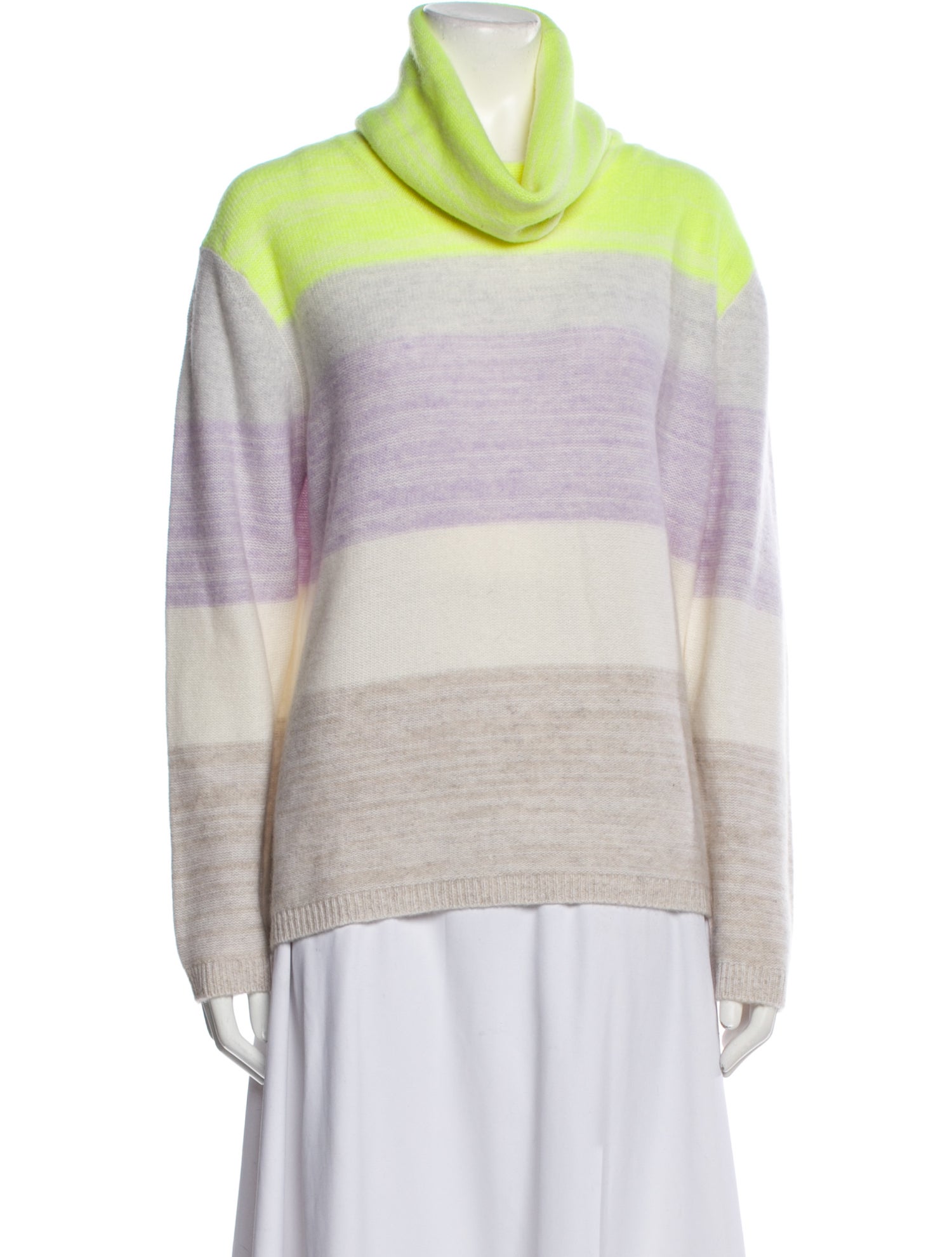 Kinross Cashmere Cashmere Striped Sweater