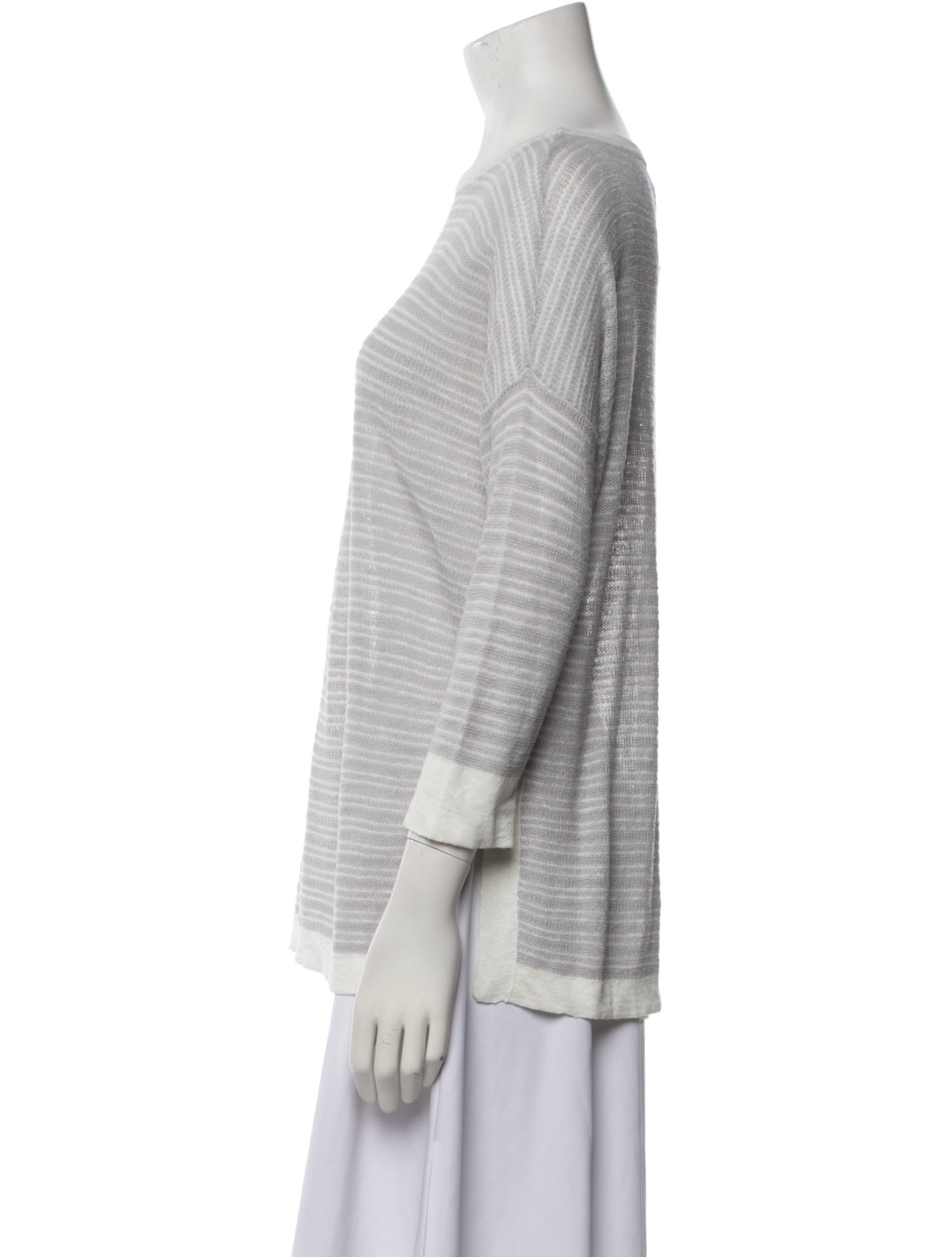 Kinross Cashmere Cashmere Bateau Neckline Top