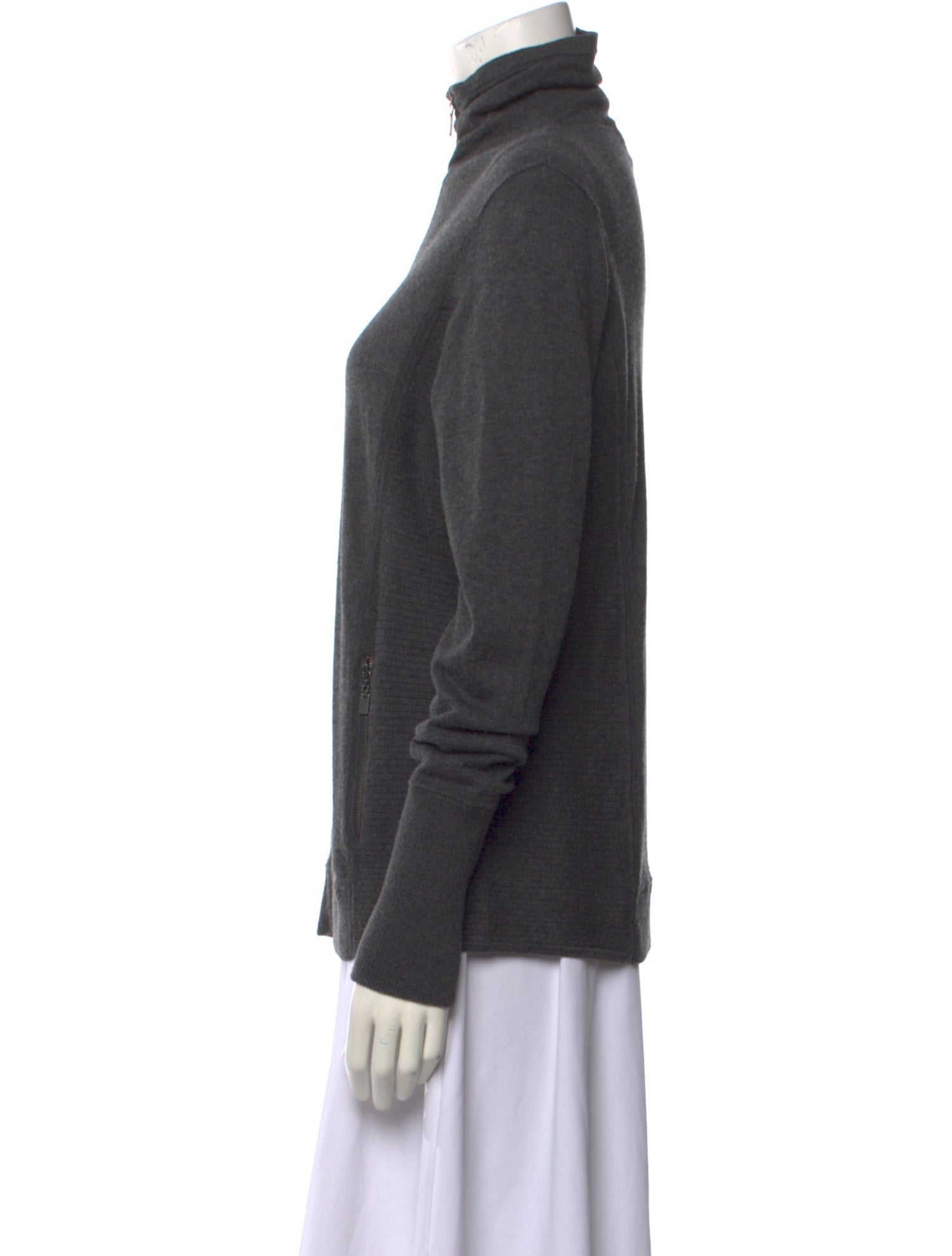Kinross Cashmere Cashmere Mock Neck Sweater