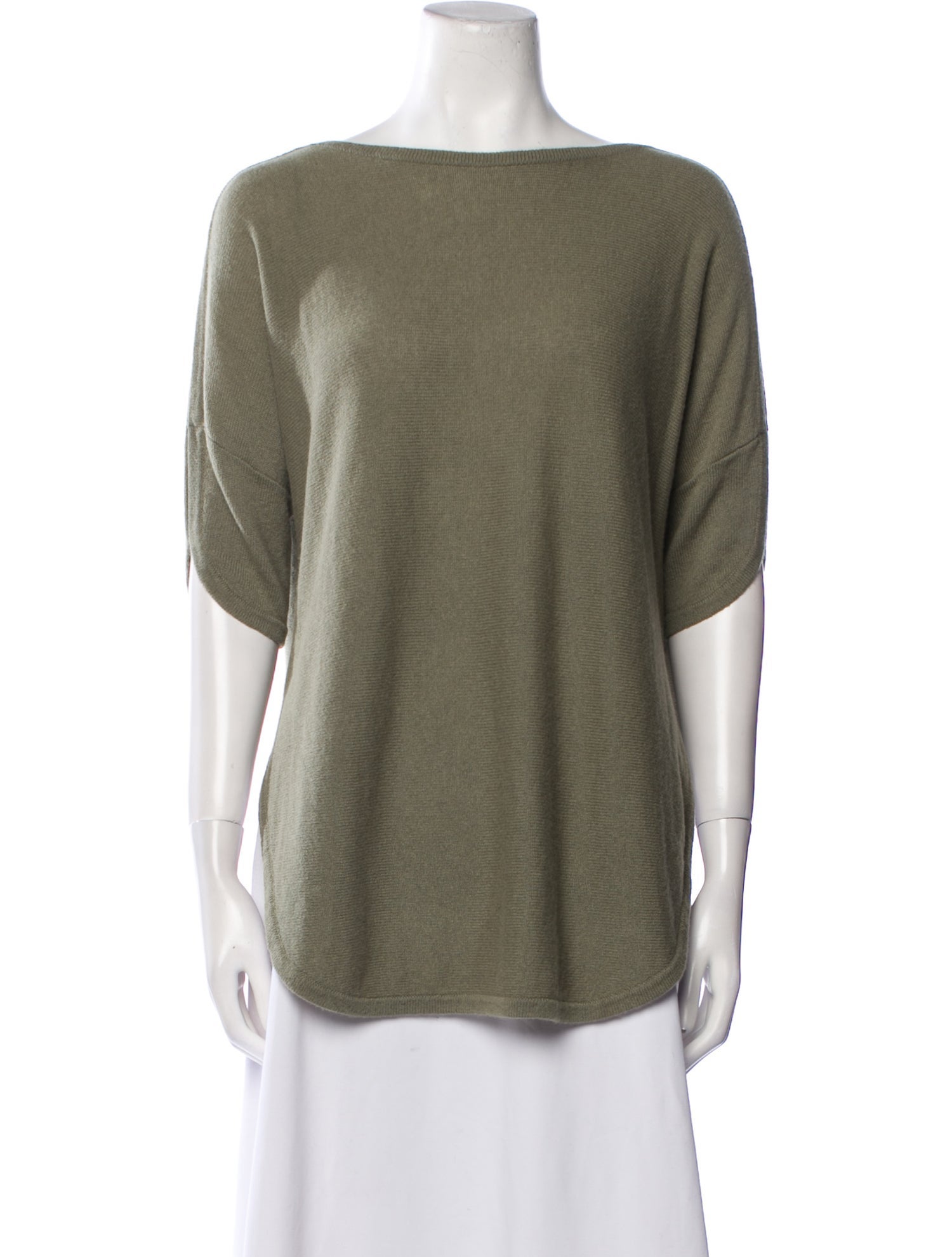 Kinross Cashmere Cashmere Bateau Neckline Sweater w/ Tags