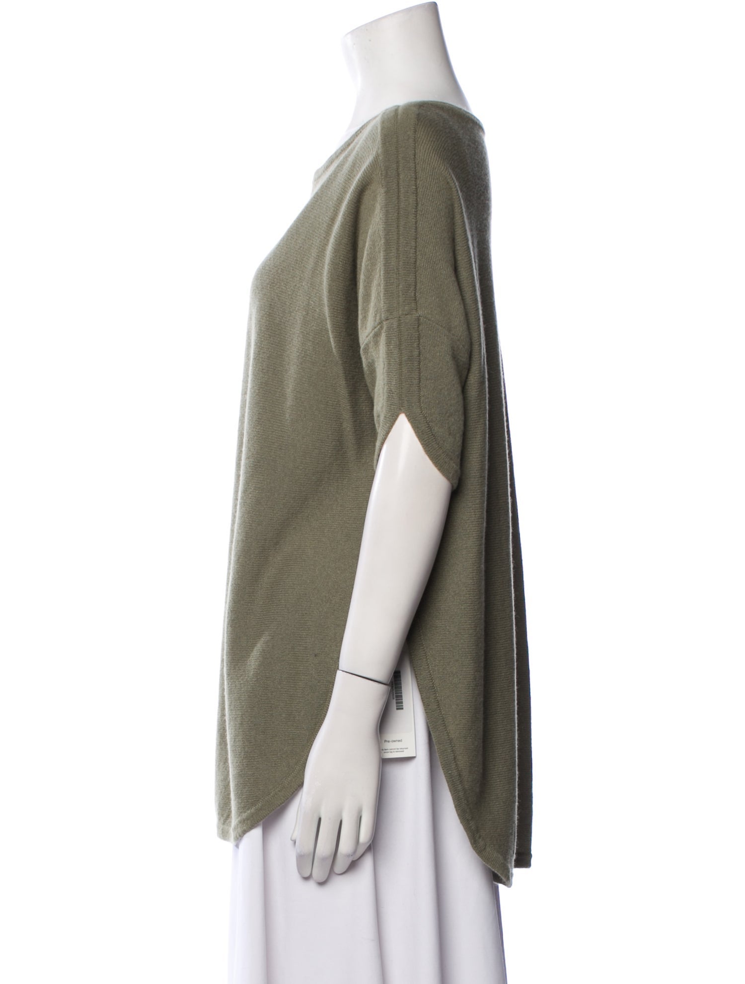 Kinross Cashmere Cashmere Bateau Neckline Sweater w/ Tags