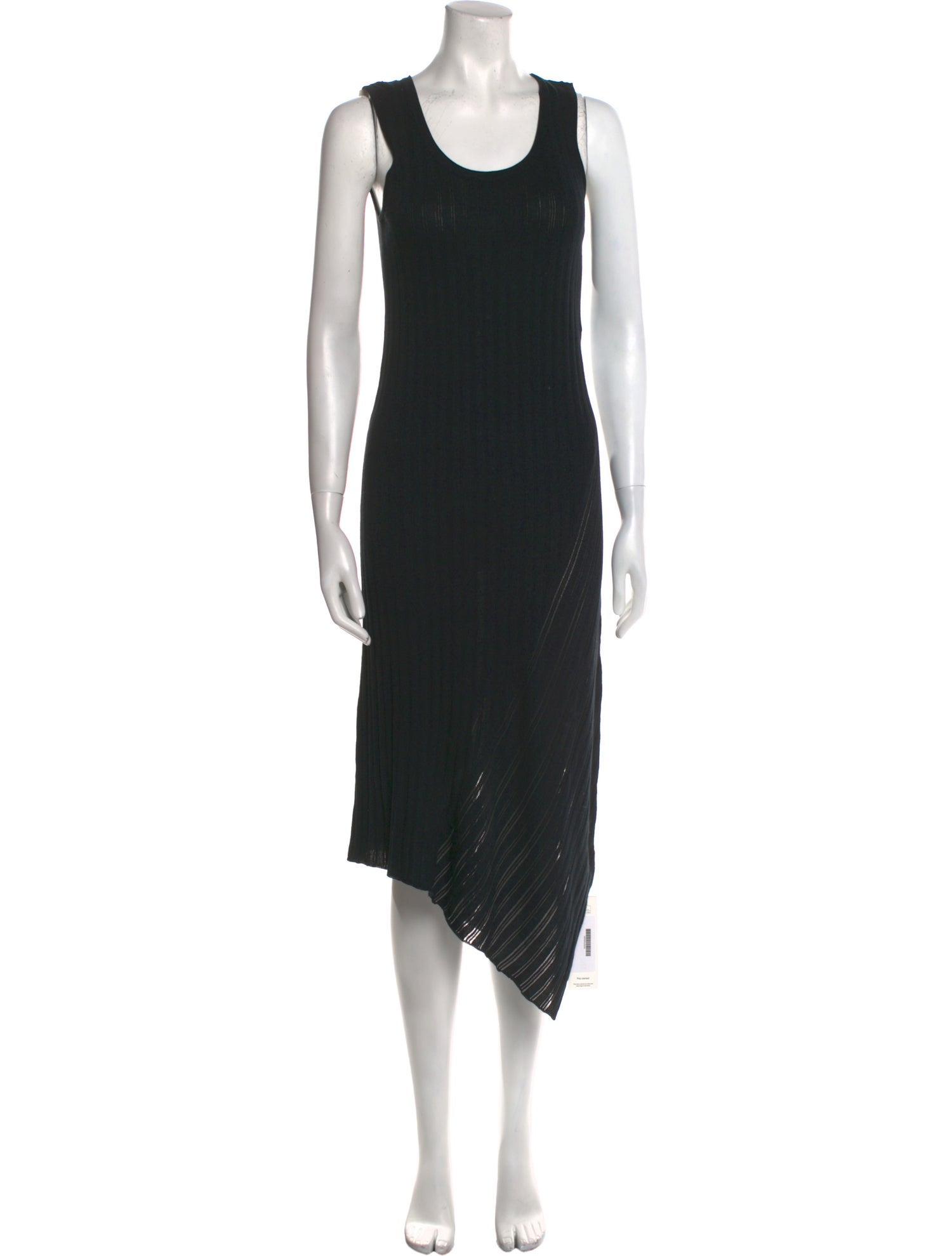 Kinross Cashmere Scoop Neck Midi Length Dress w/ Tags