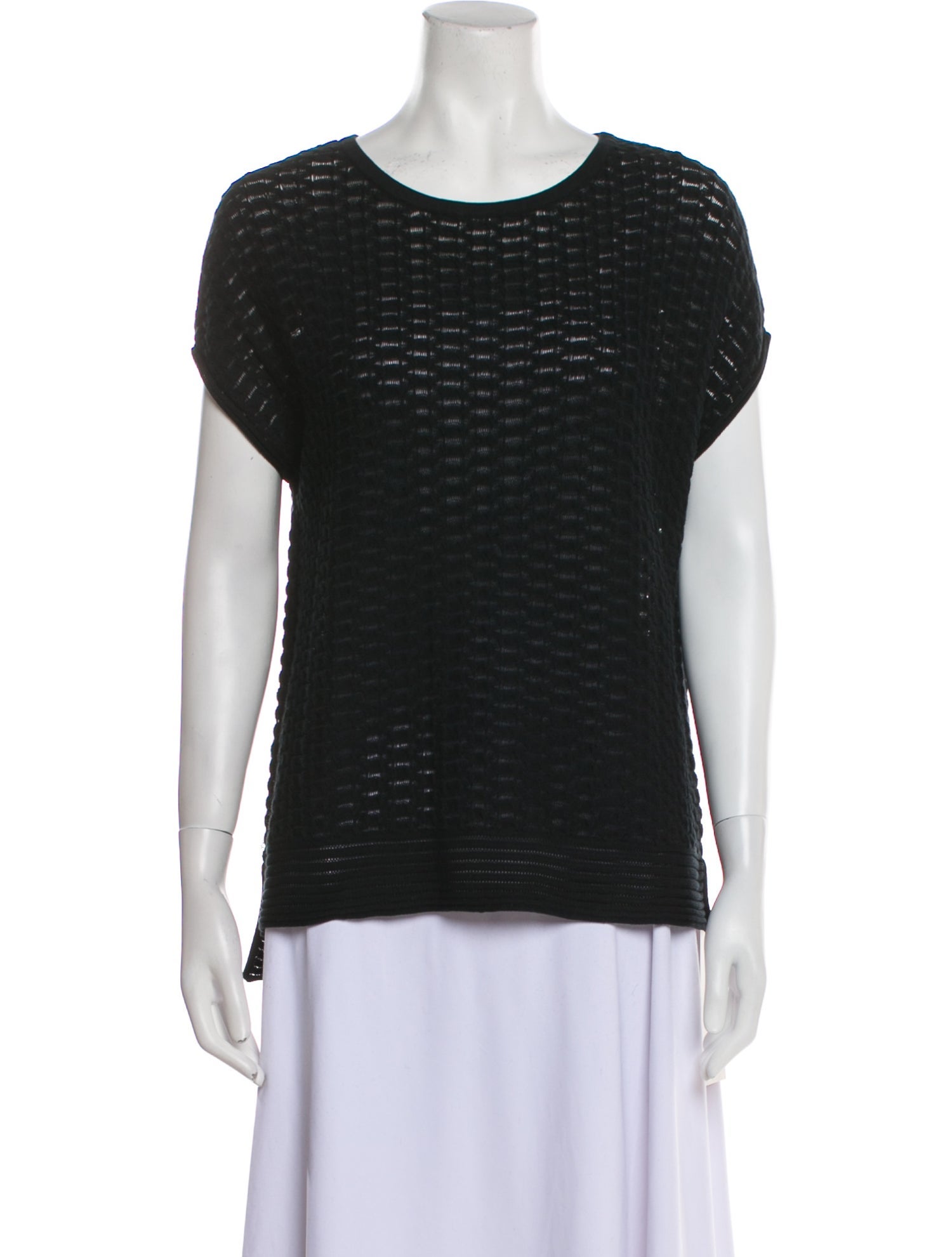 Kinross Cashmere Linen Scoop Neck T-Shirt w/ Tags