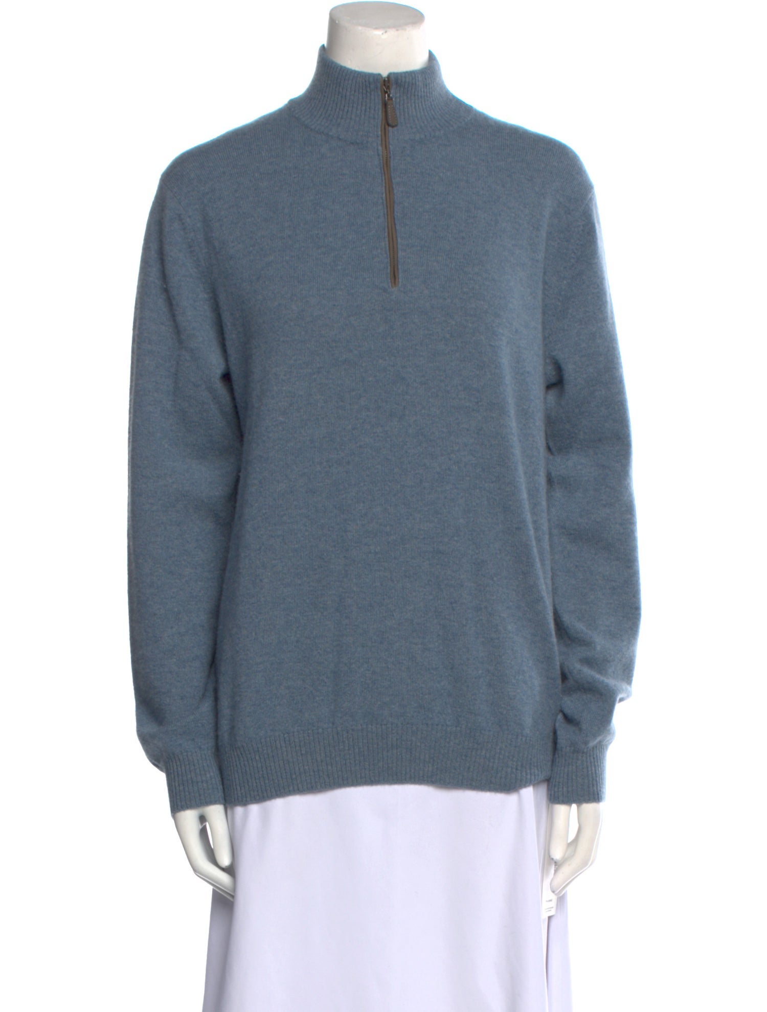 Kinross Cashmere Cashmere Mock Neck Sweater