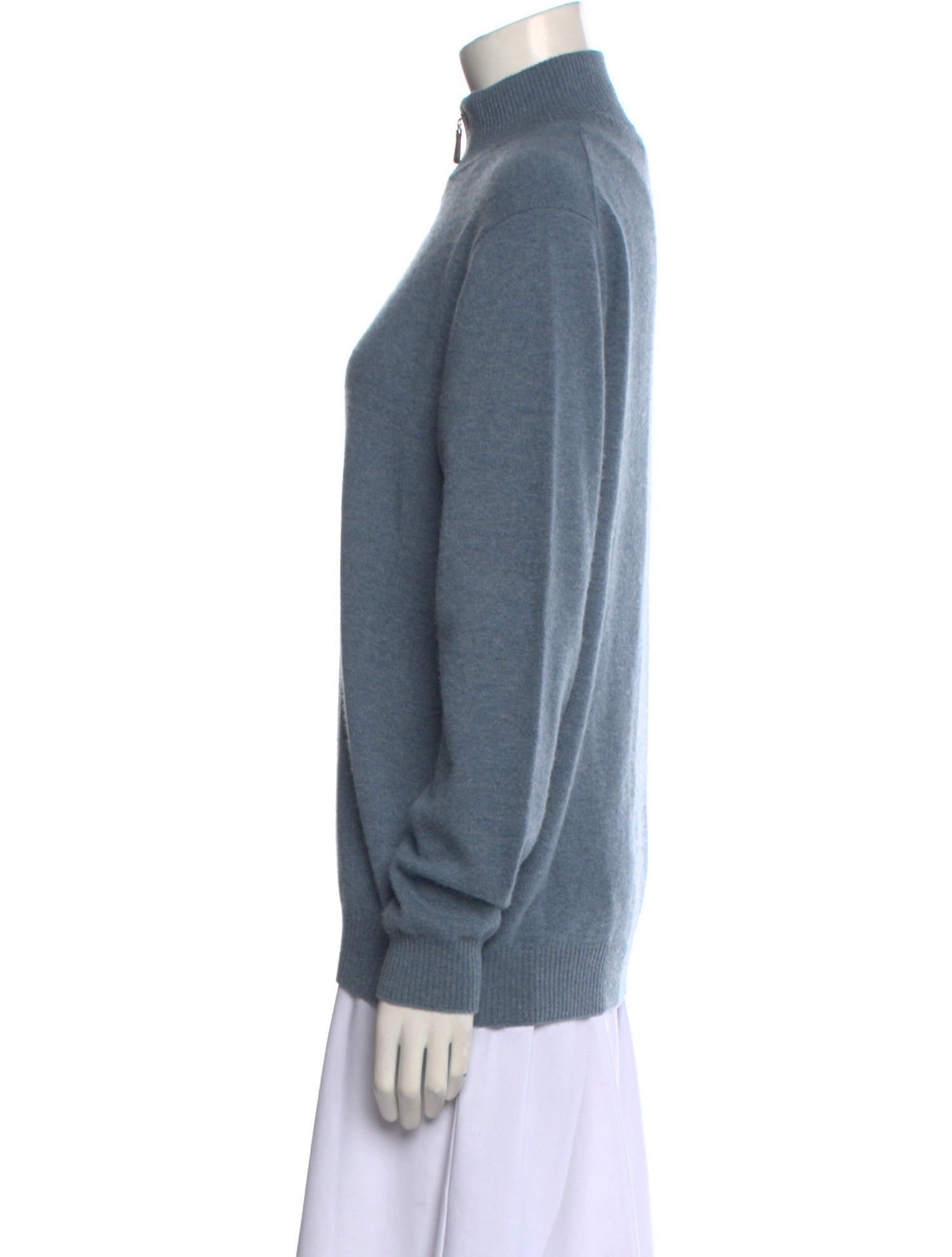 Kinross Cashmere Cashmere Mock Neck Sweater