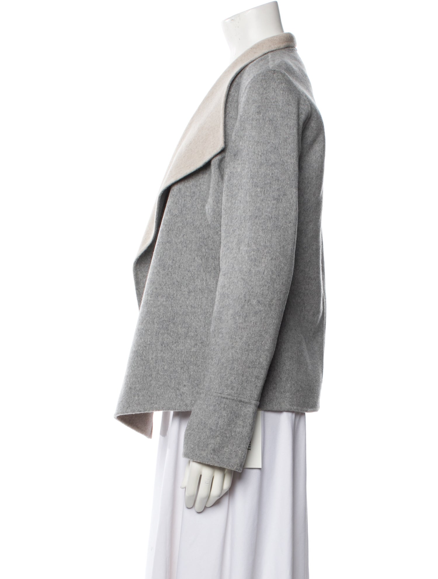 Kinross Cashmere Wool Colorblock Pattern Jacket w/ Tags