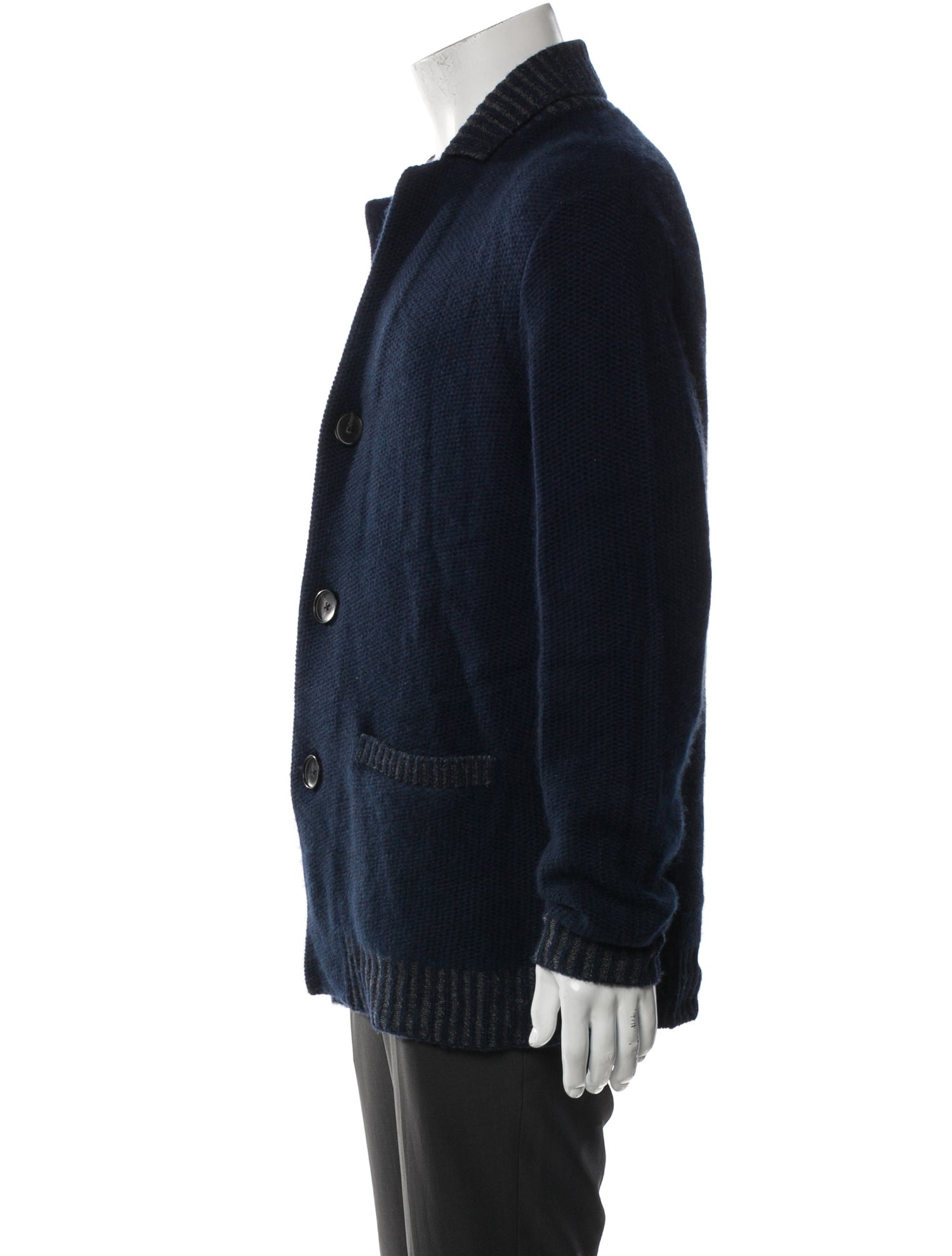 Kinross Cashmere Cashmere Mock Neck Cardigan