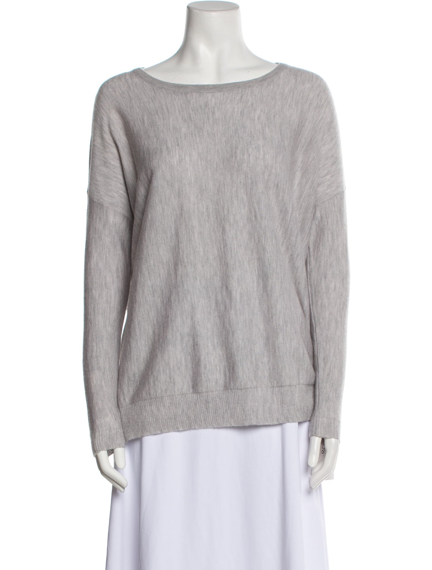 Kinross Cashmere Cashmere Bateau Neckline Sweater