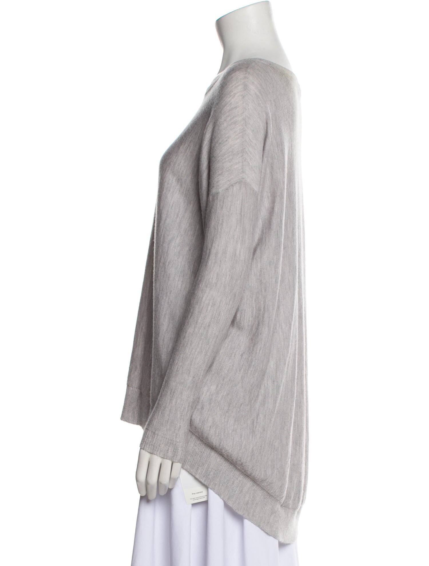 Kinross Cashmere Cashmere Bateau Neckline Sweater