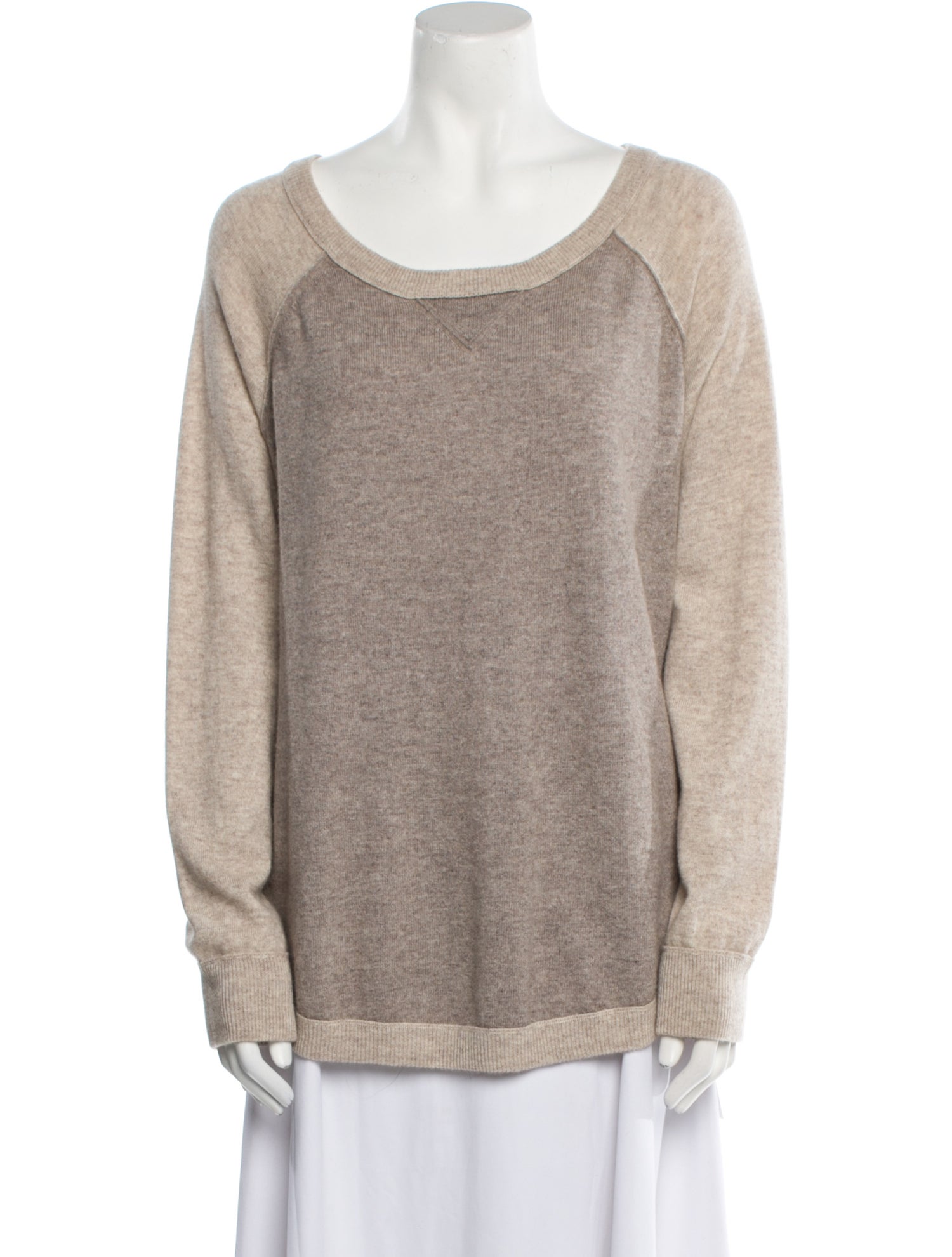Kinross Cashmere Cashmere Scoop Neck Sweater w/ Tags