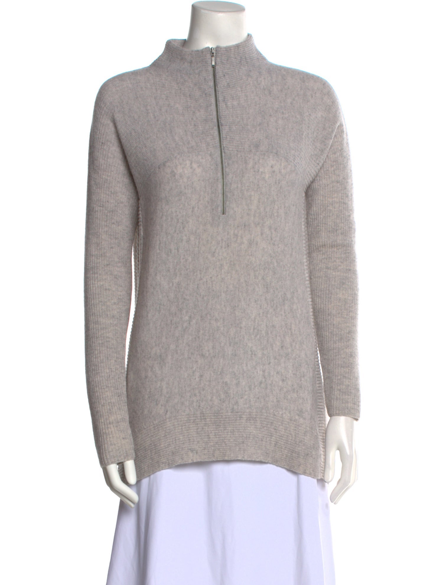 Kinross Cashmere Cashmere Mock Neck Sweater