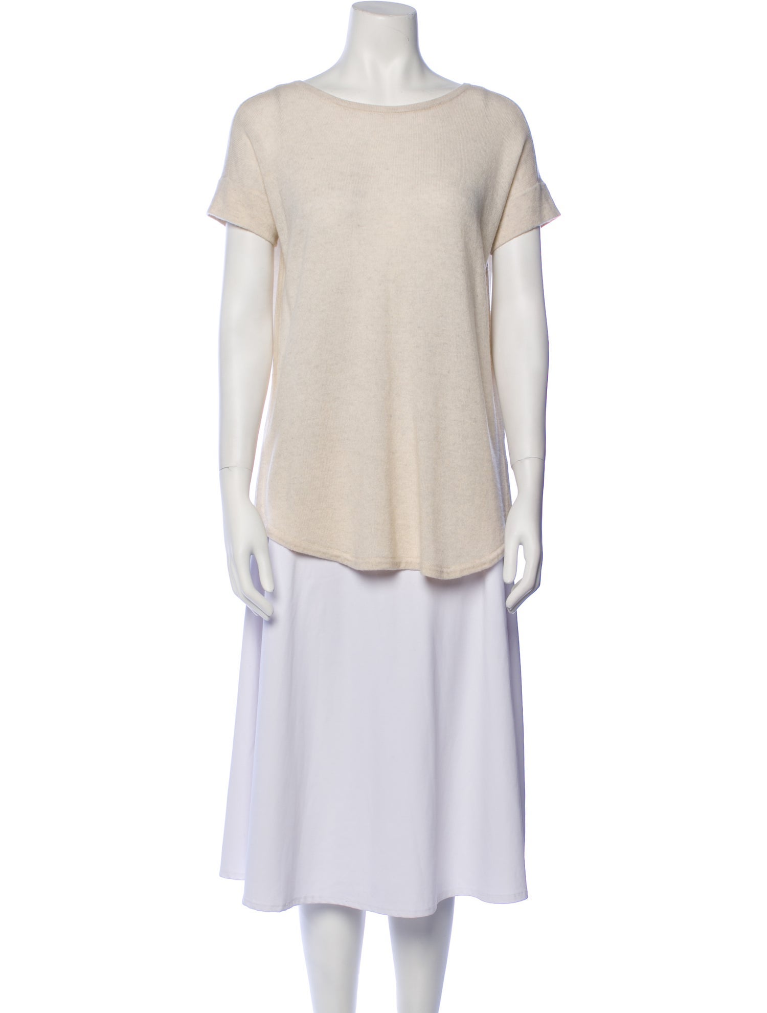 Kinross Cashmere Cashmere Bateau Neckline Sweater w/ Tags