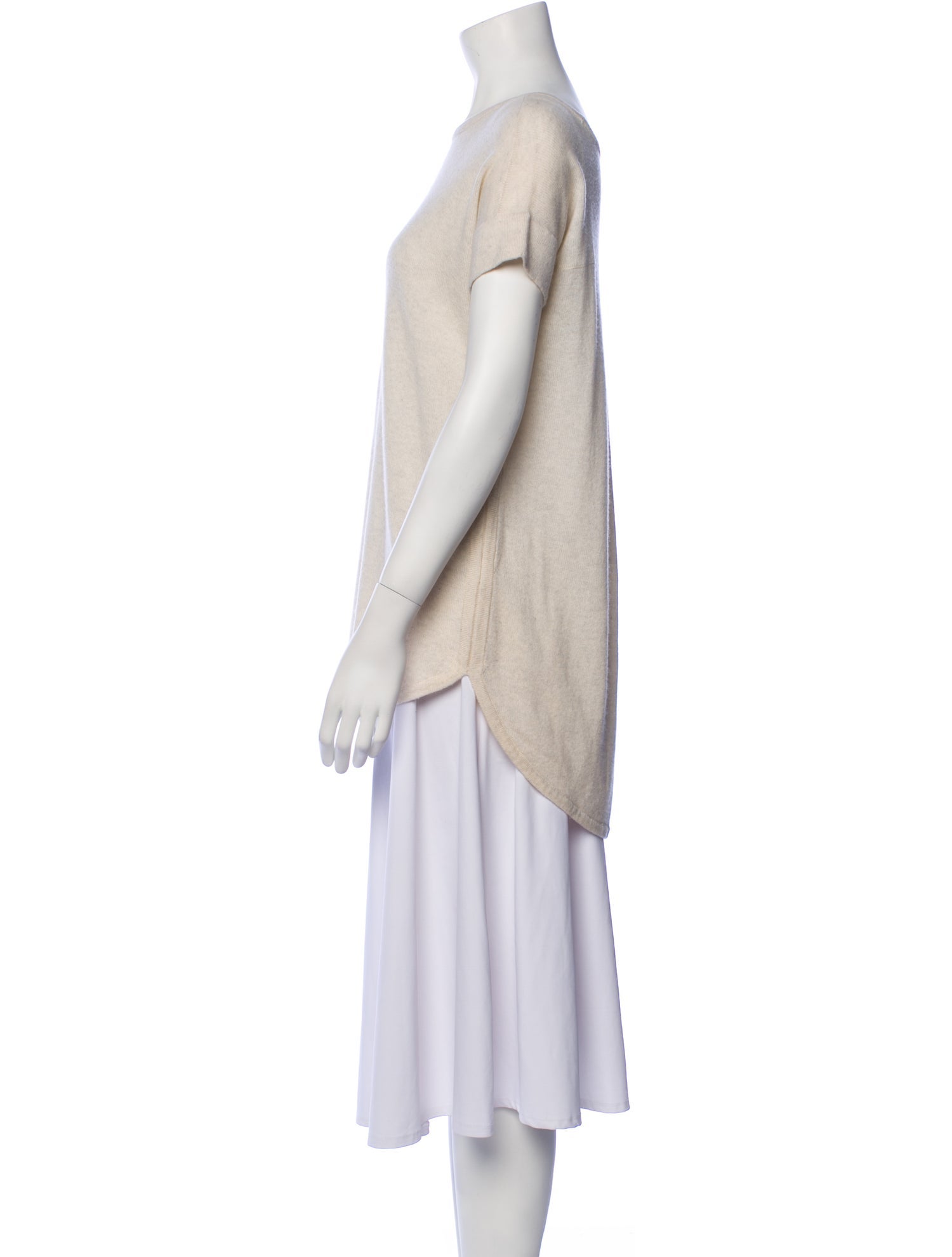 Kinross Cashmere Cashmere Bateau Neckline Sweater w/ Tags