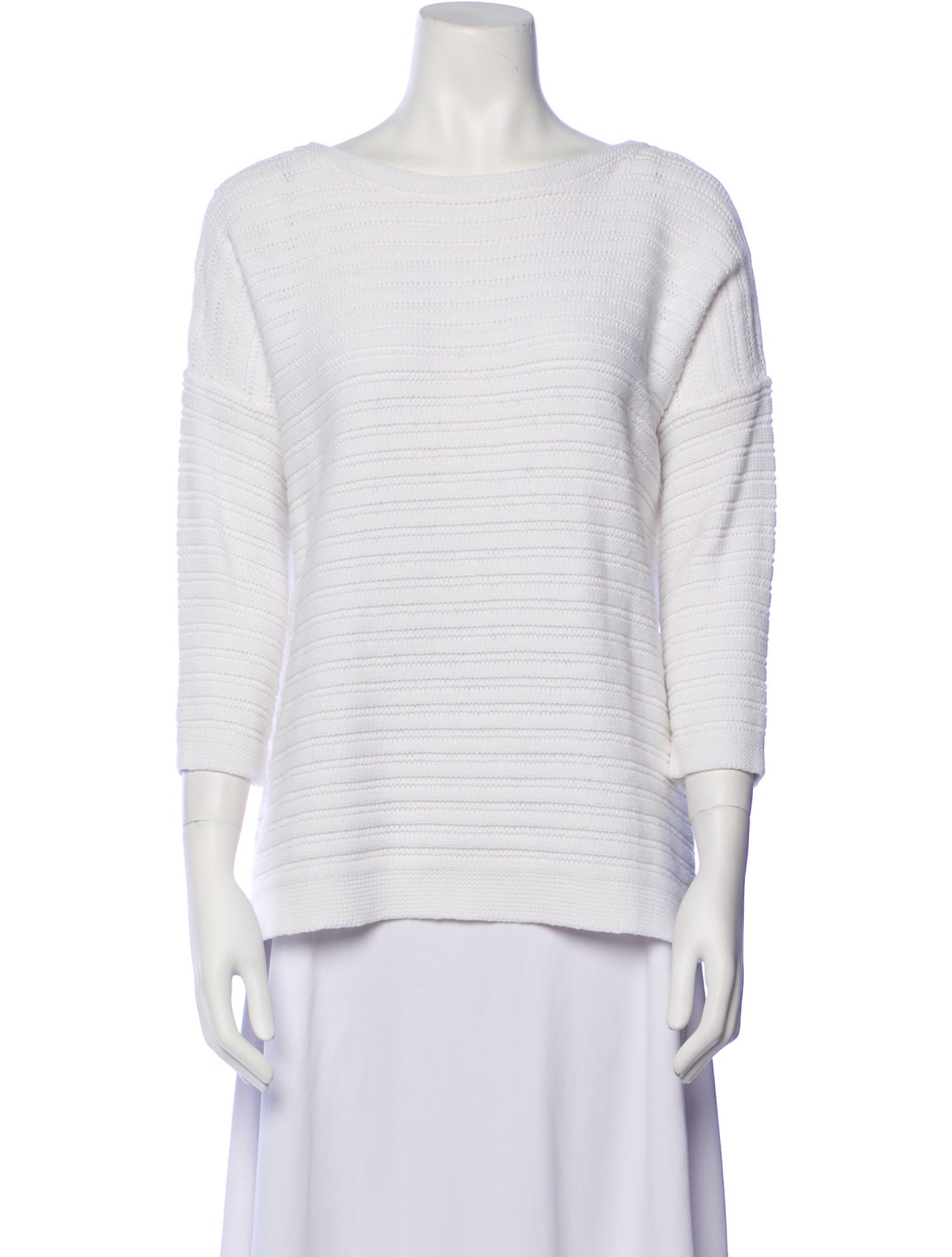 Kinross Cashmere Bateau Neckline Sweater w/ Tags