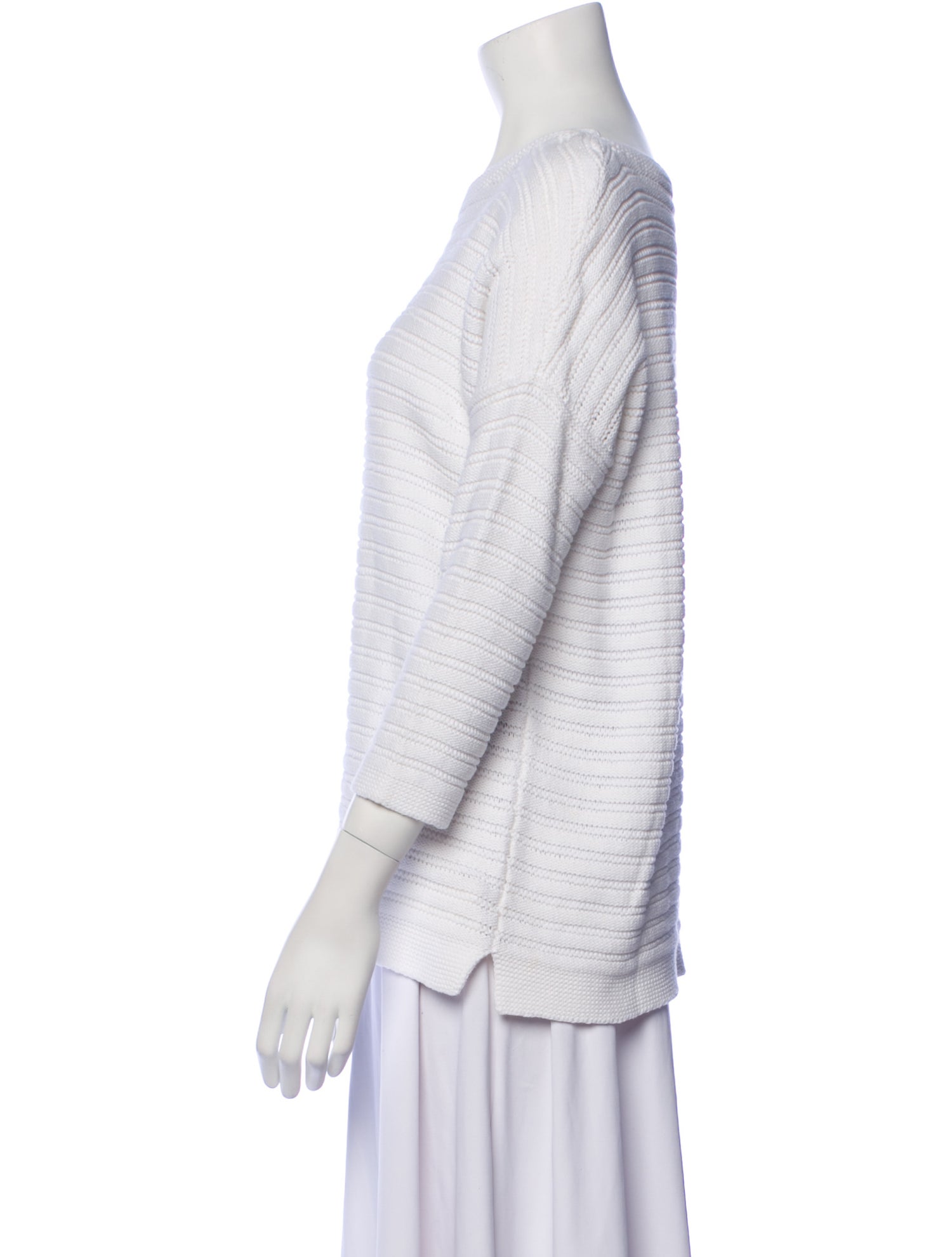 Kinross Cashmere Bateau Neckline Sweater w/ Tags