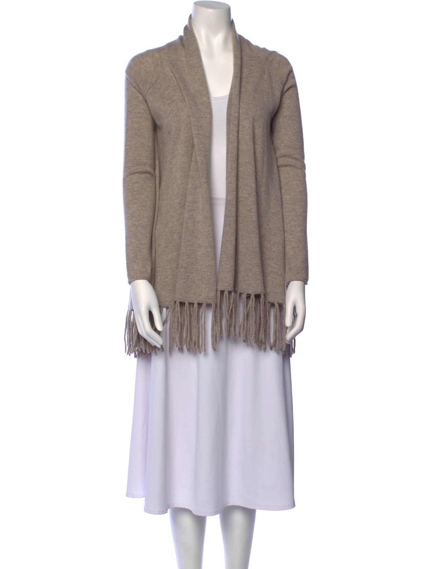 Kinross Cashmere Cashmere Open Front Sweater