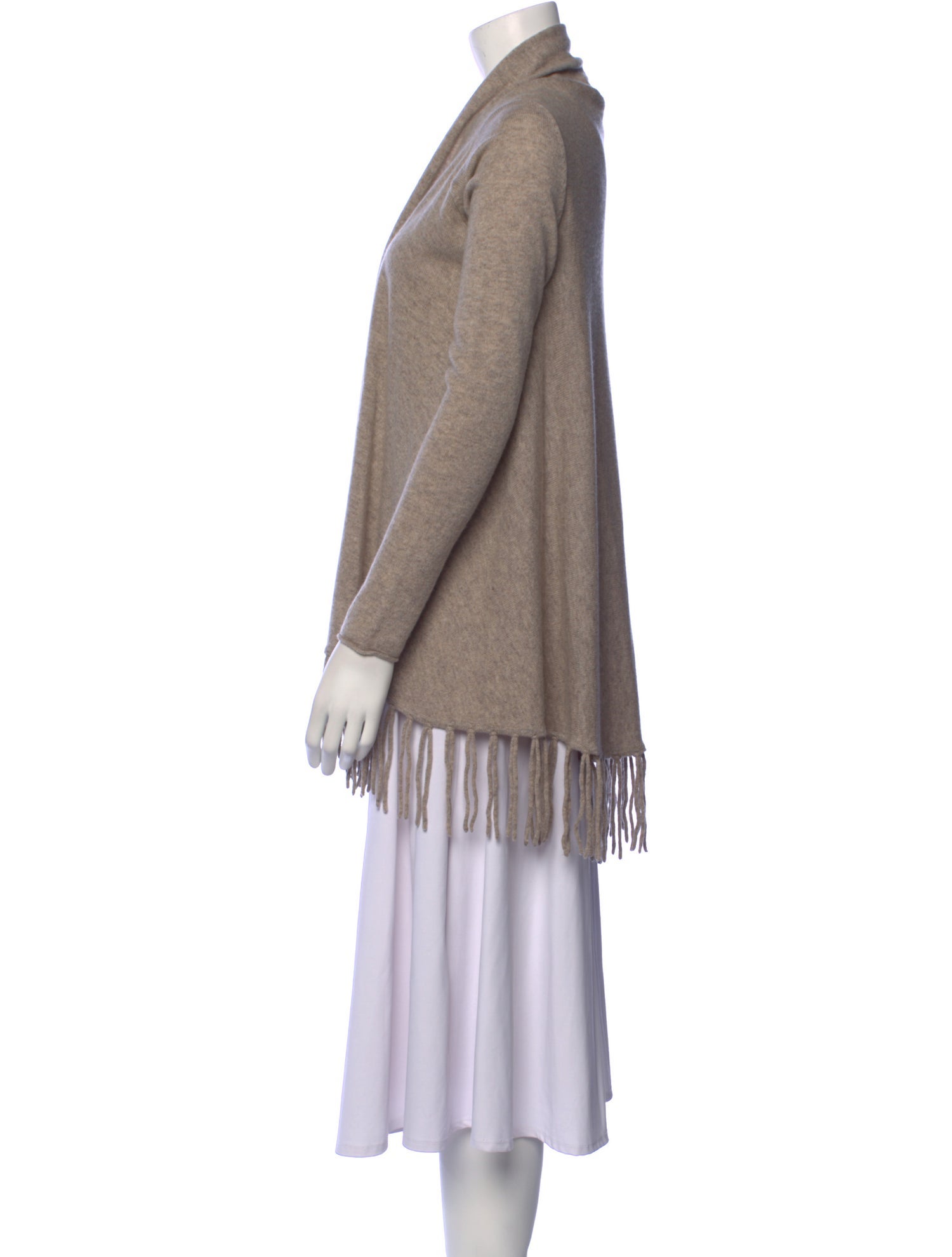 Kinross Cashmere Cashmere Open Front Sweater